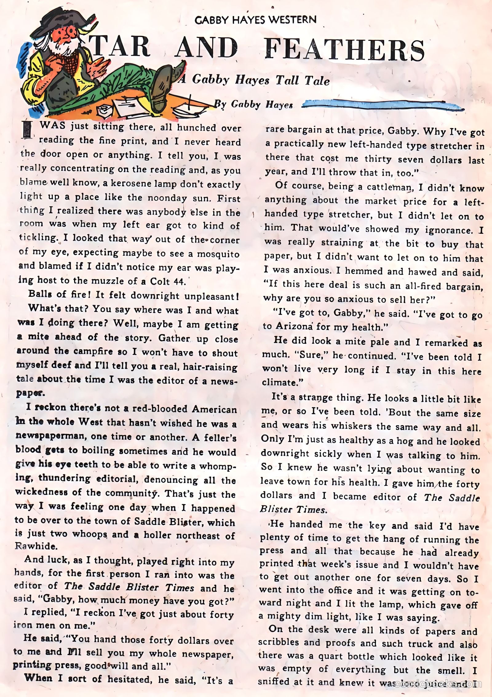 Gabby Hayes Western #40 — page 23 of 34