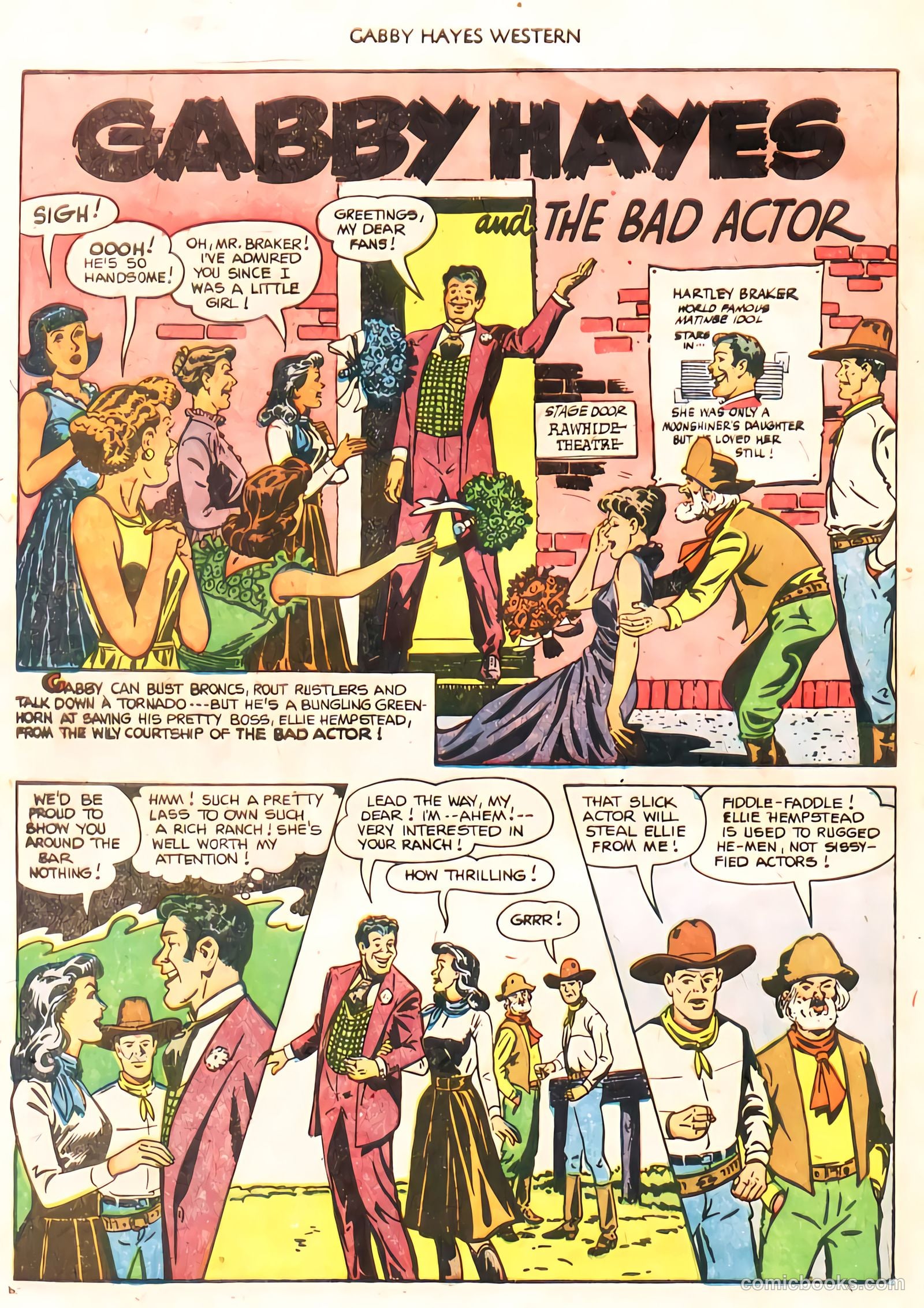 Gabby Hayes Western #40 — page 27 of 34