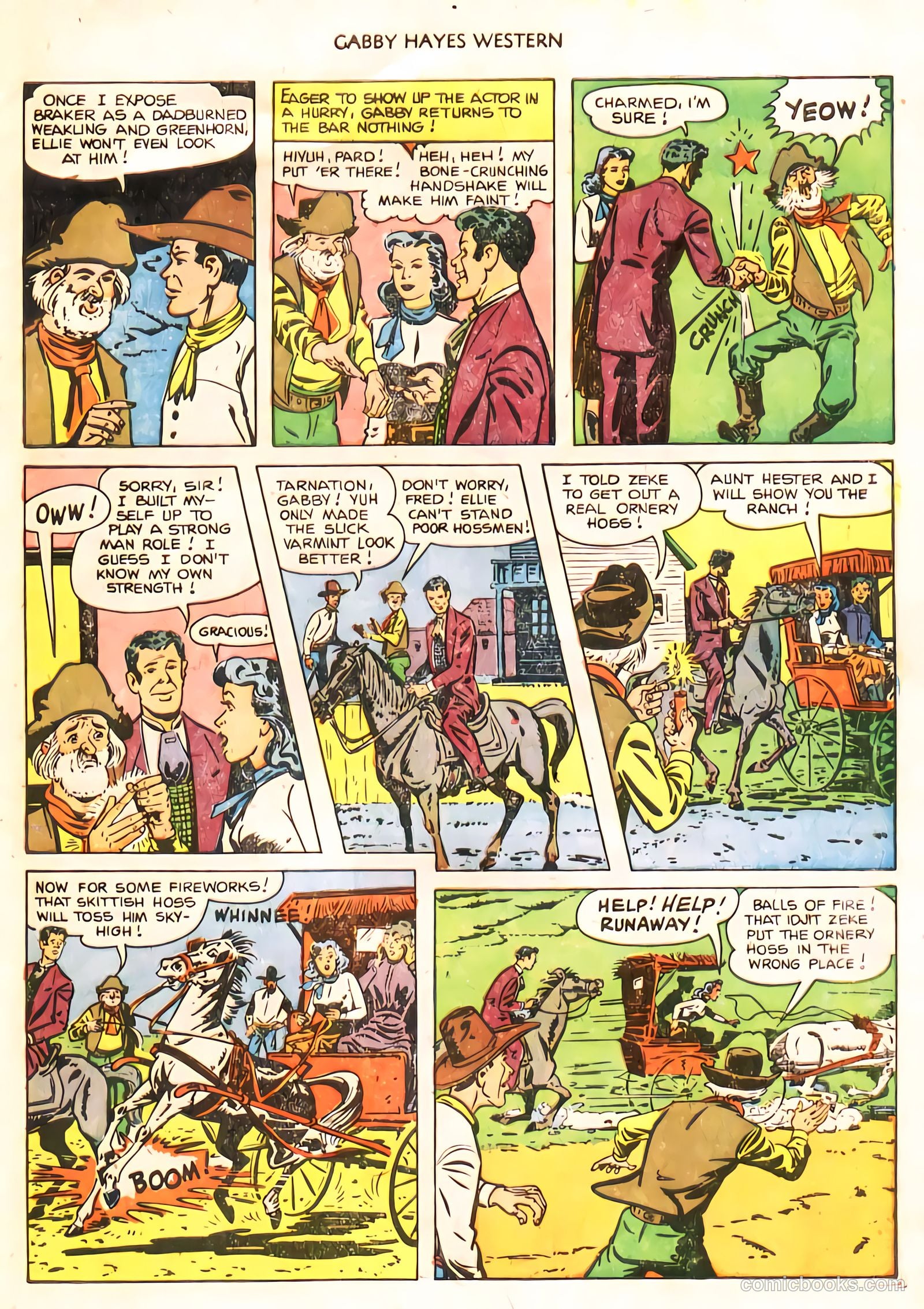 Gabby Hayes Western #40 — page 28 of 34