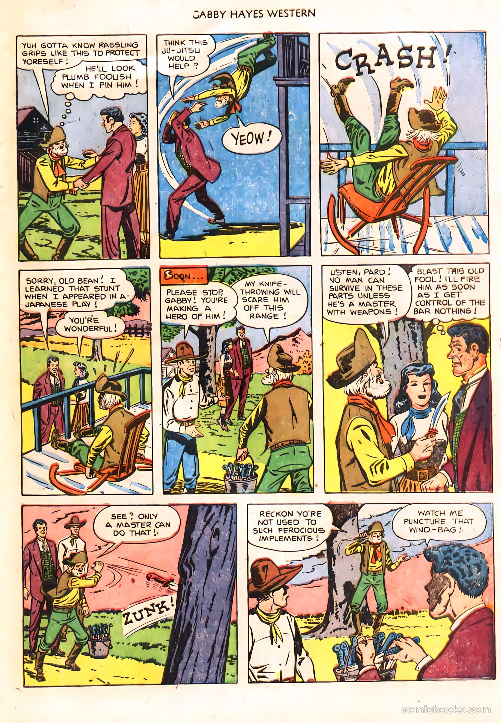 Gabby Hayes Western #40 — page 30 of 34