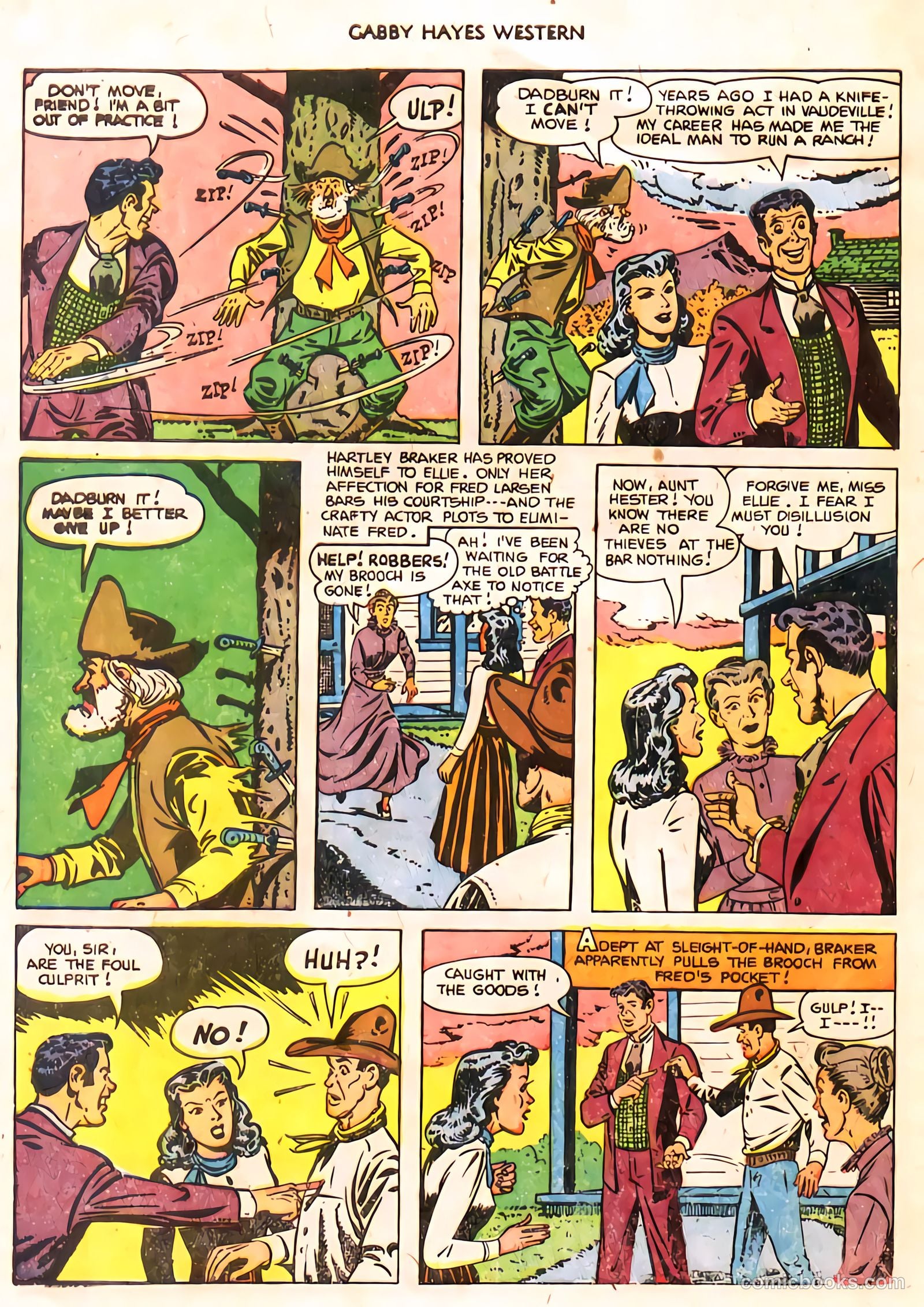 Gabby Hayes Western #40 — page 31 of 34
