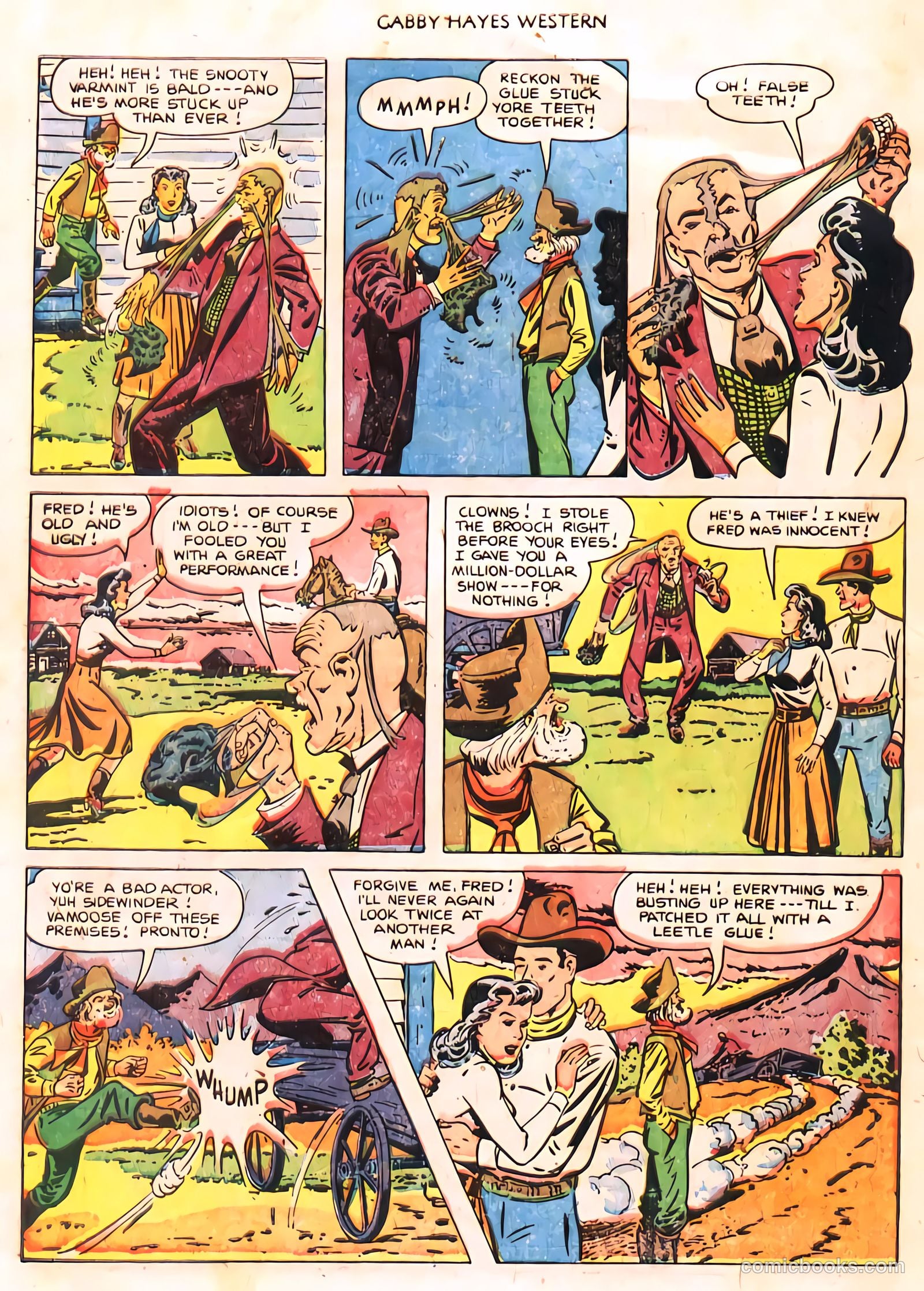 Gabby Hayes Western #40 — page 33 of 34