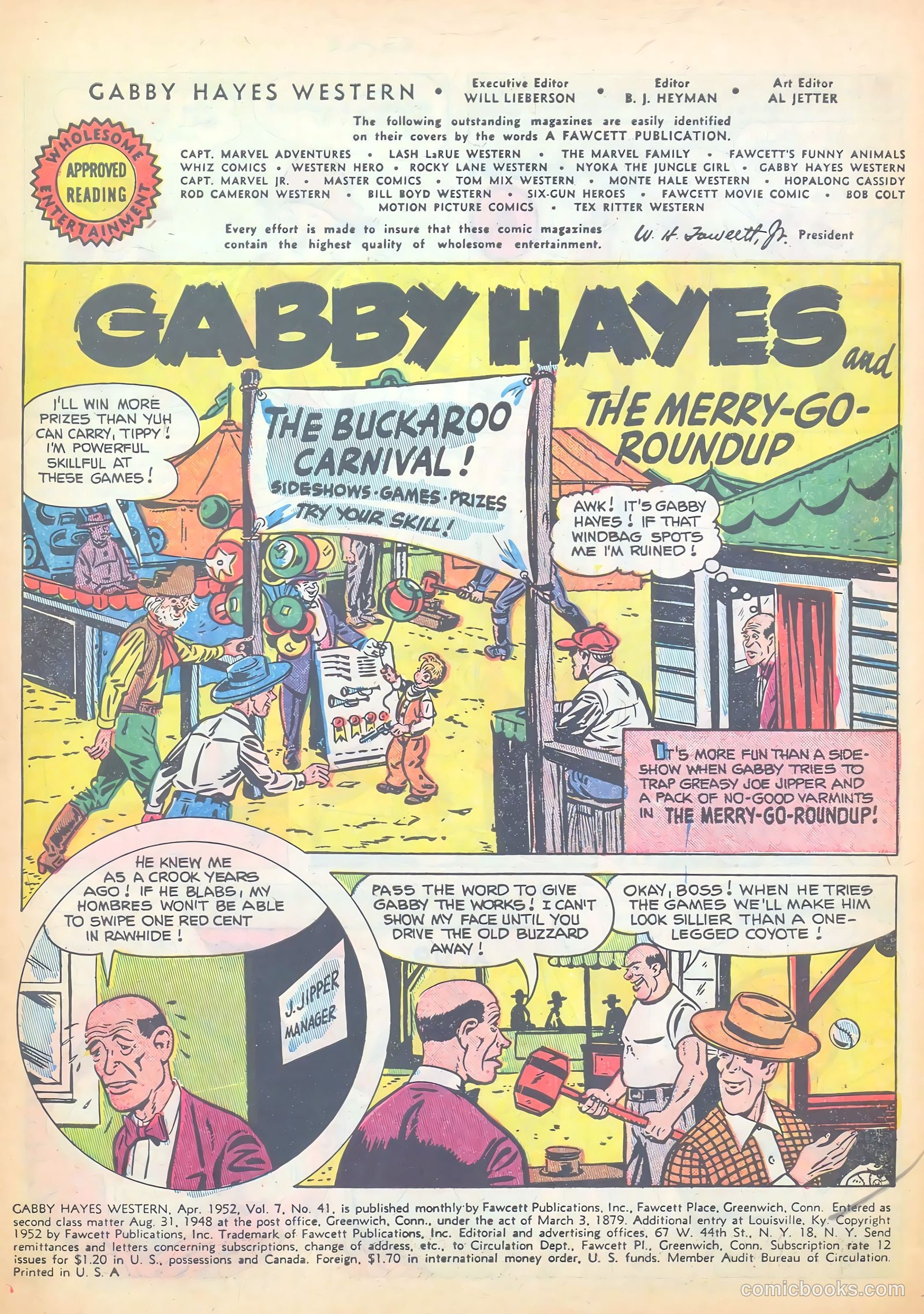 Gabby Hayes Western #41 — page 3 of 36