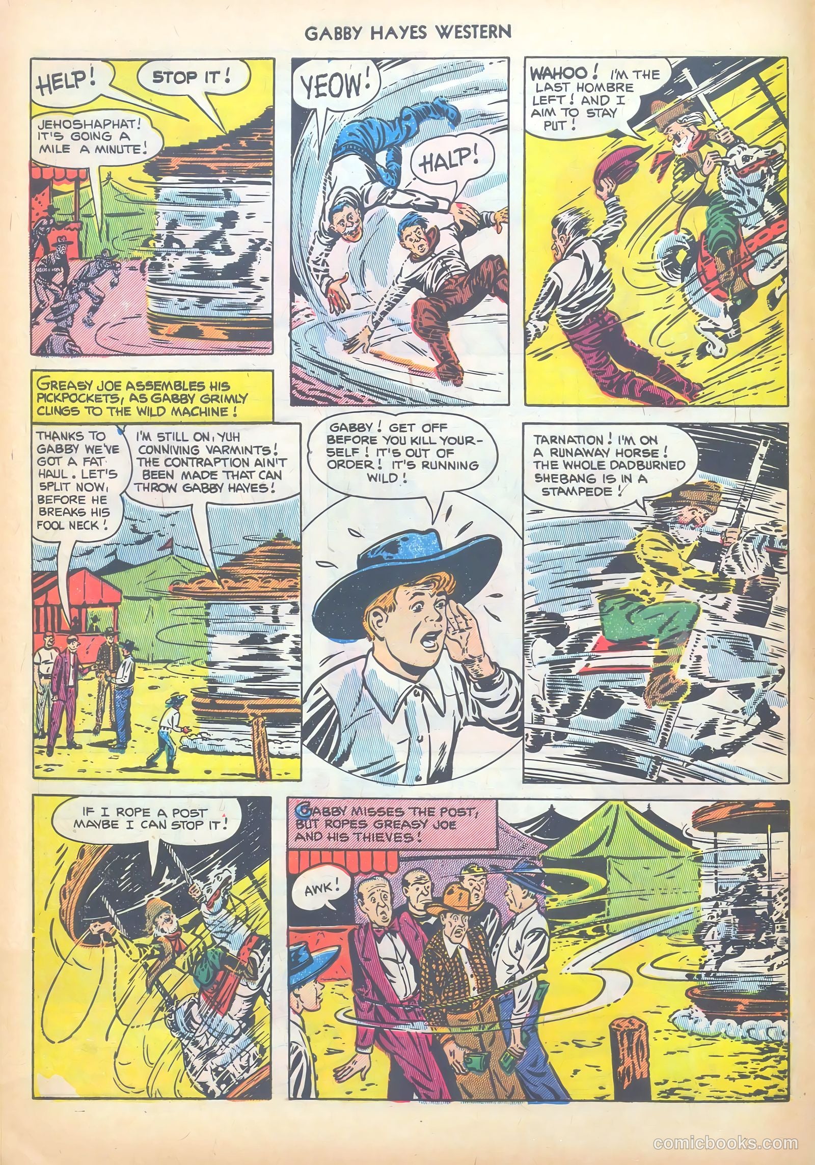 Gabby Hayes Western #41 — page 8 of 36