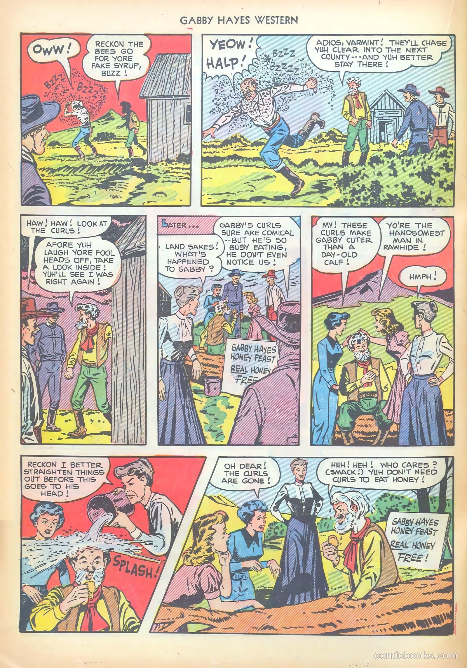 Gabby Hayes Western #41 — page 22 of 36