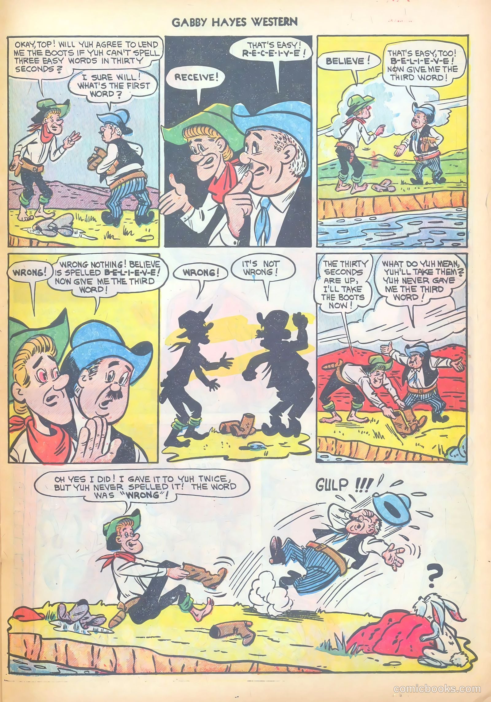 Gabby Hayes Western #41 — page 27 of 36