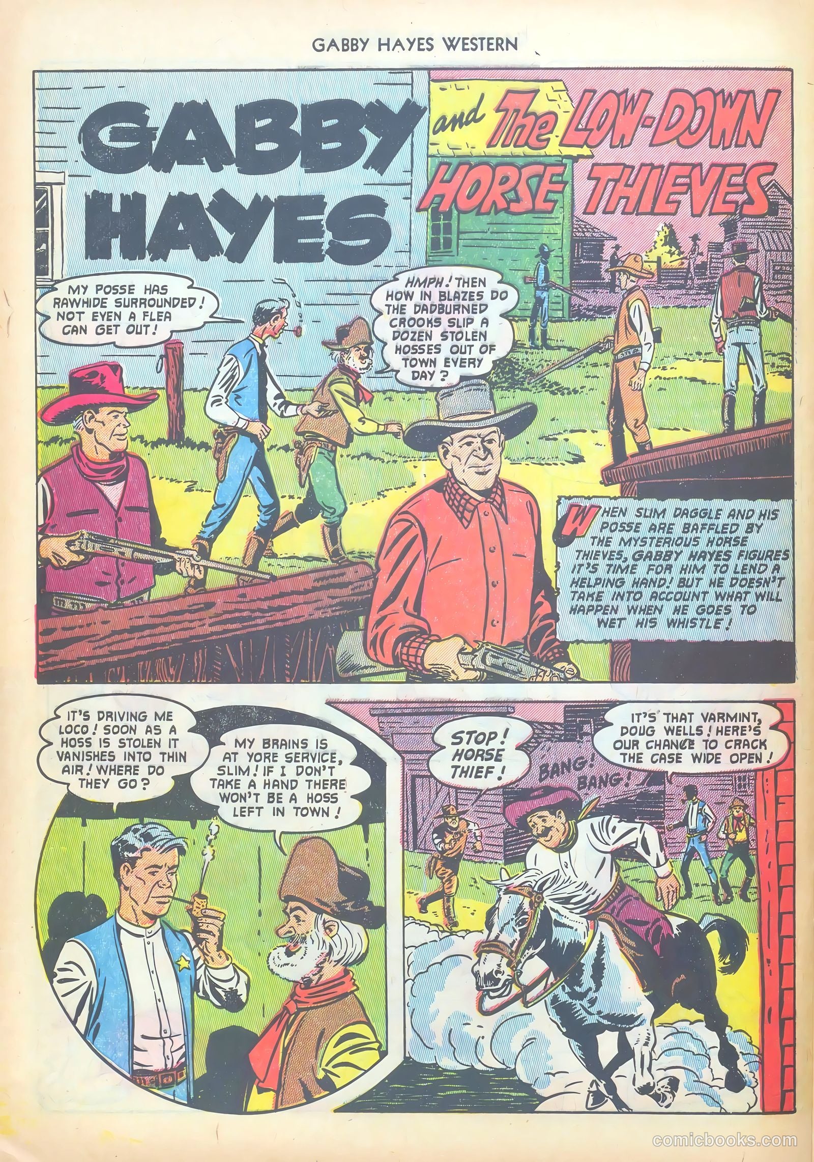 Gabby Hayes Western #41 — page 28 of 36