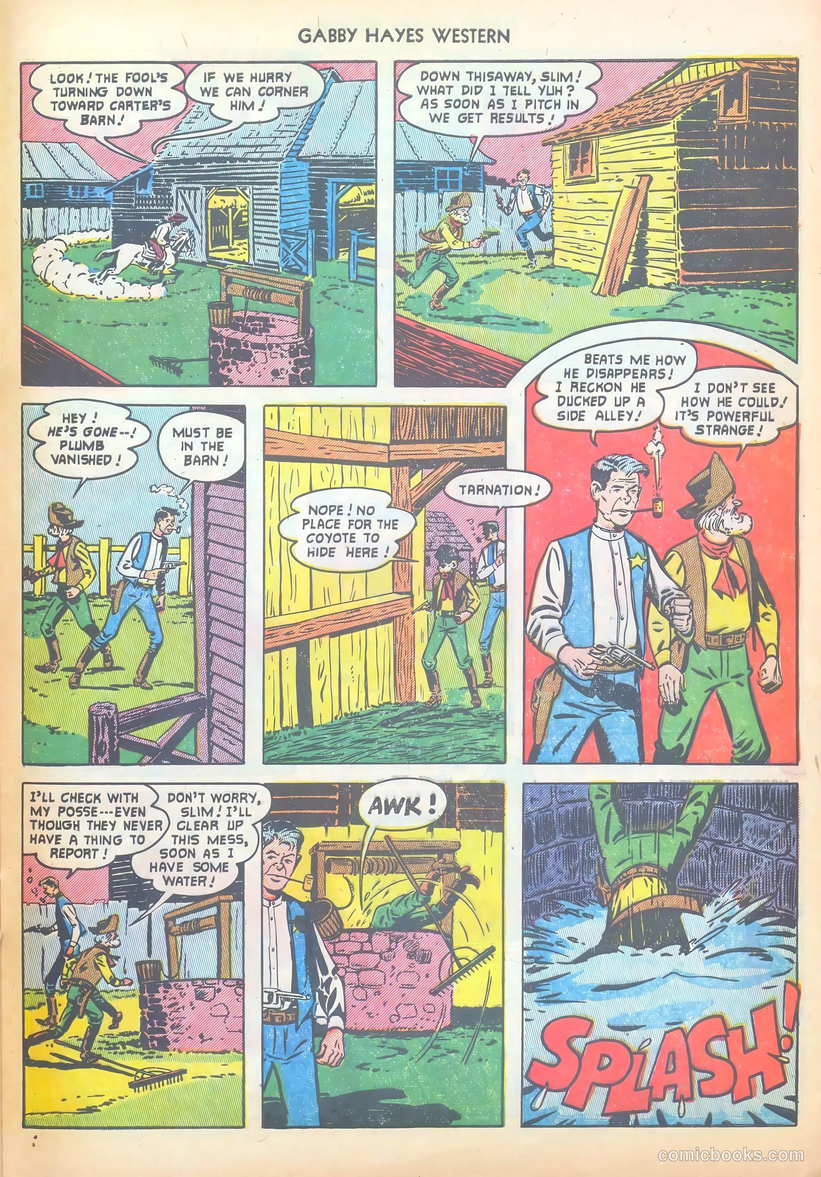 Gabby Hayes Western #41 — page 29 of 36
