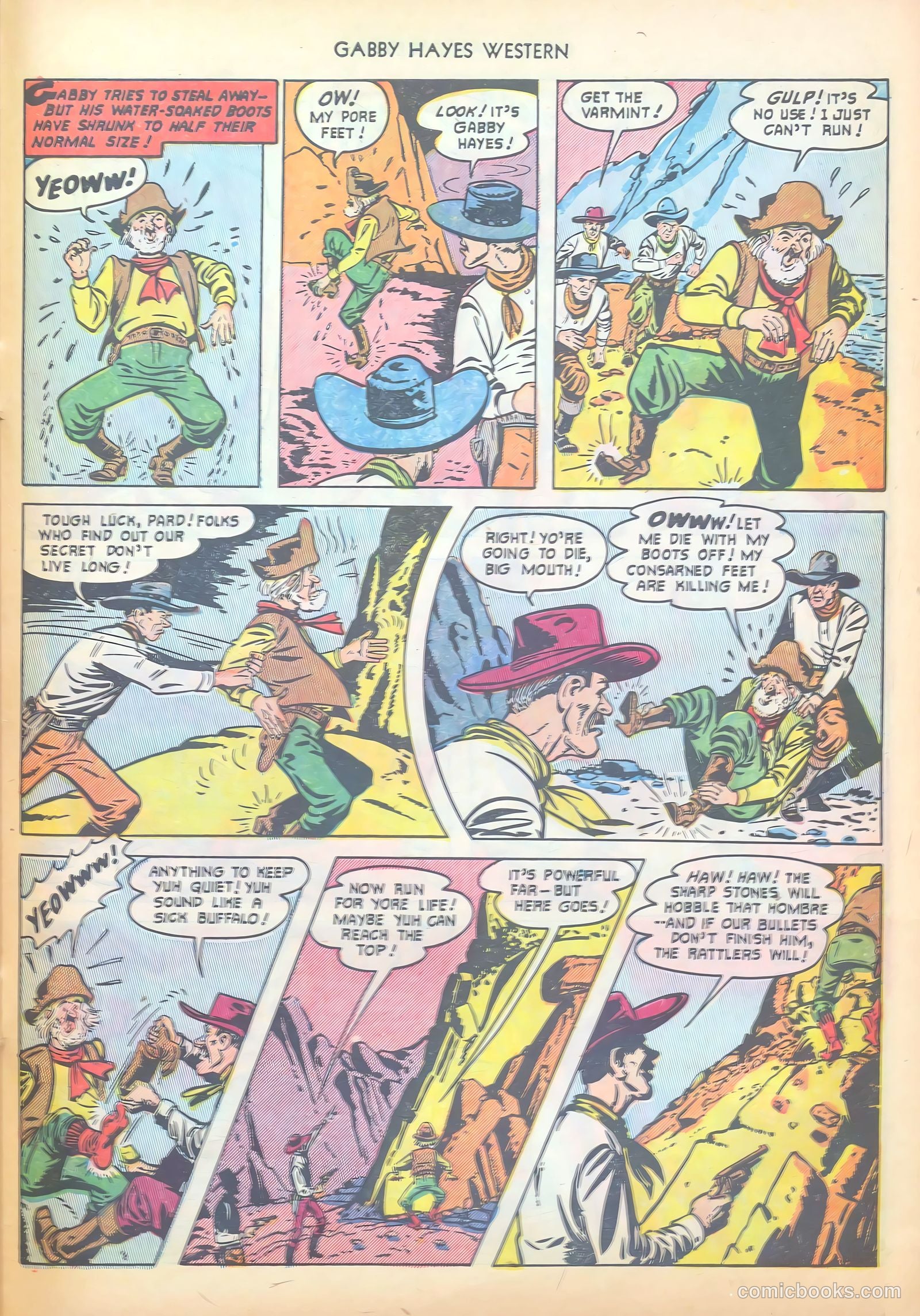 Gabby Hayes Western #41 — page 31 of 36