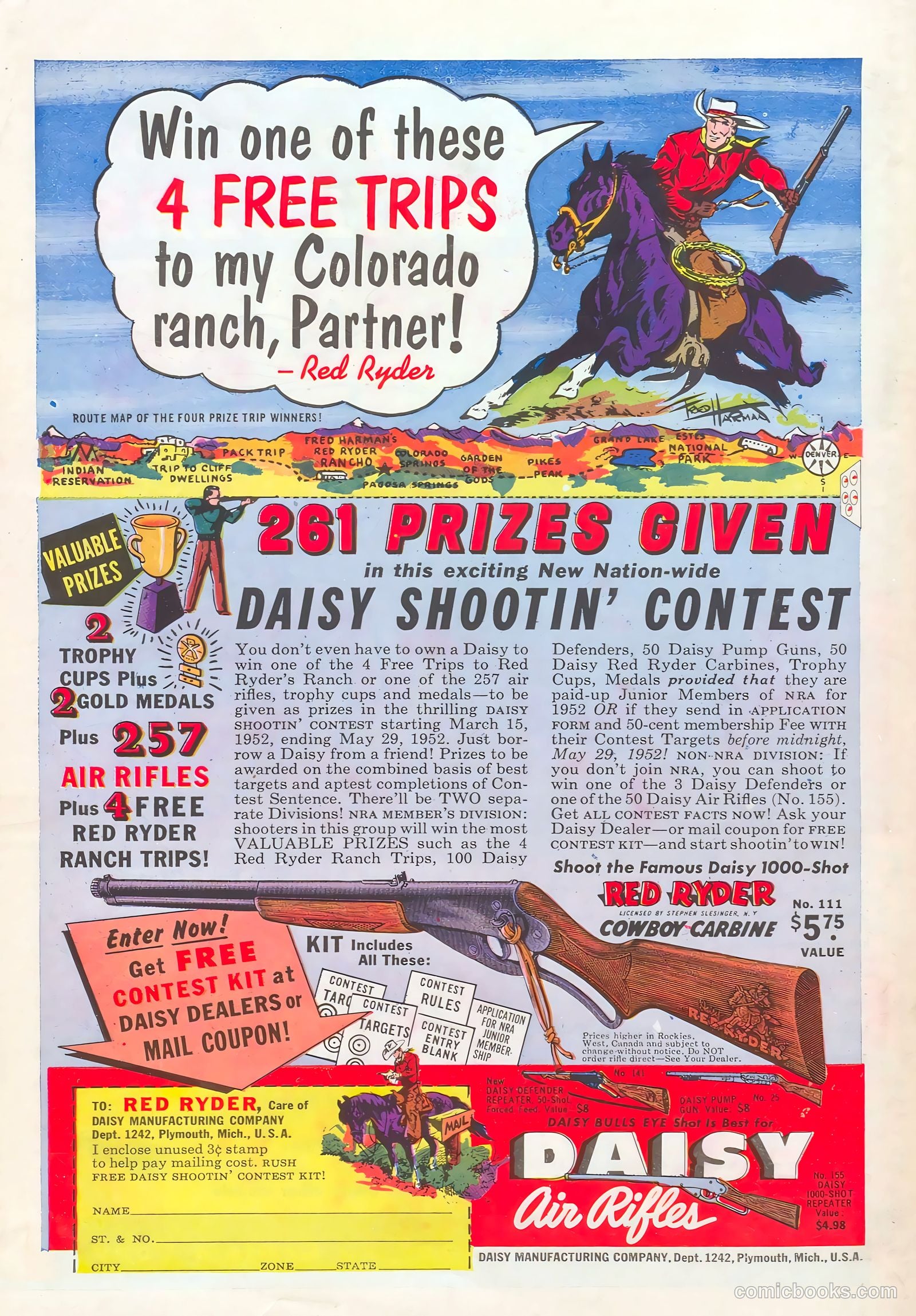 Gabby Hayes Western #41 — page 36 of 36