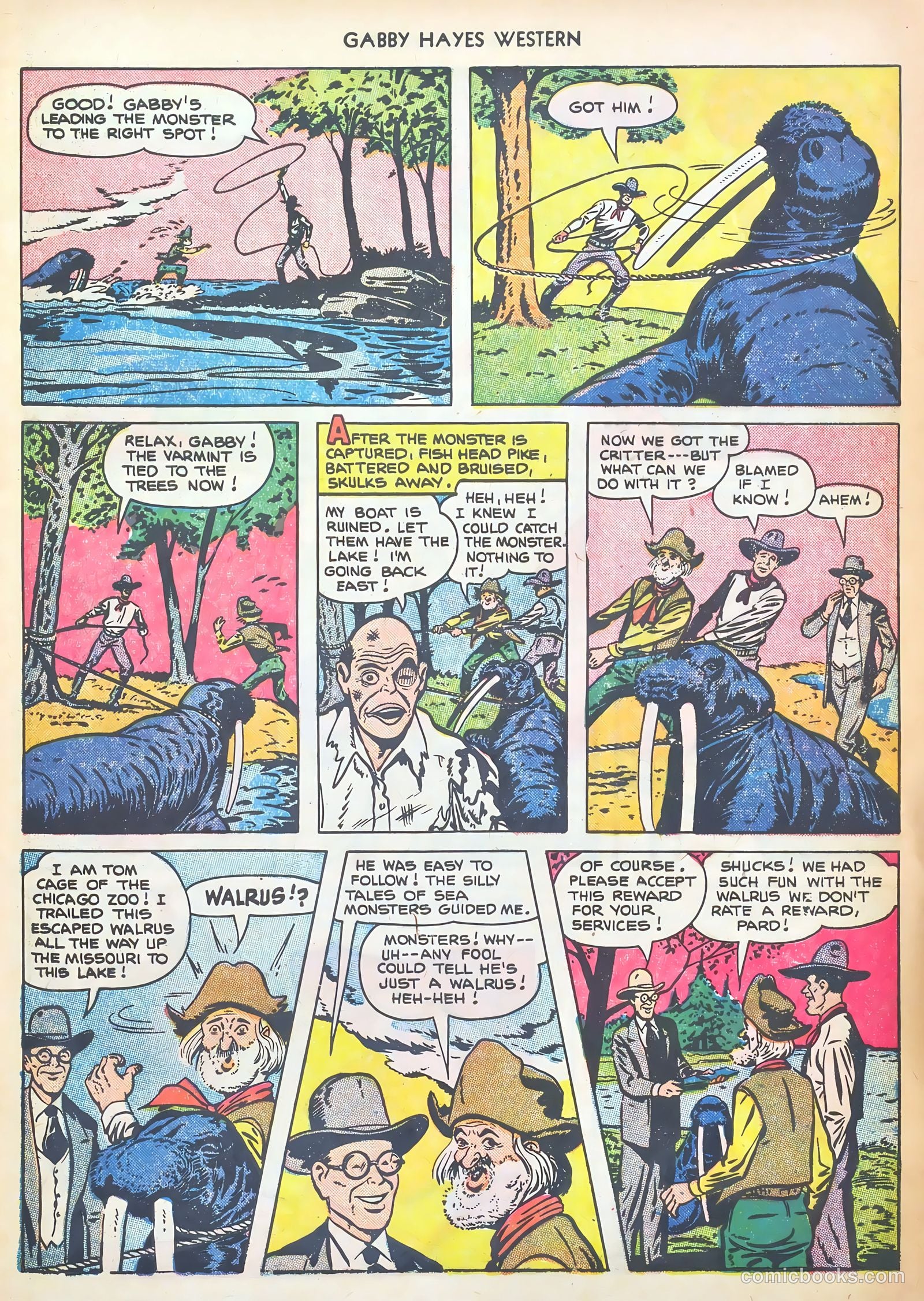Gabby Hayes Western #42 — page 9 of 36