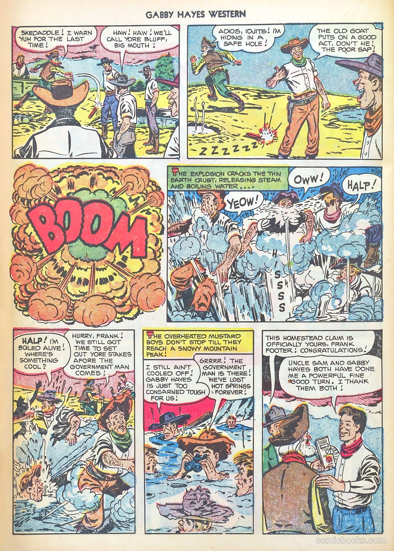 Gabby Hayes Western #42 — page 22 of 36