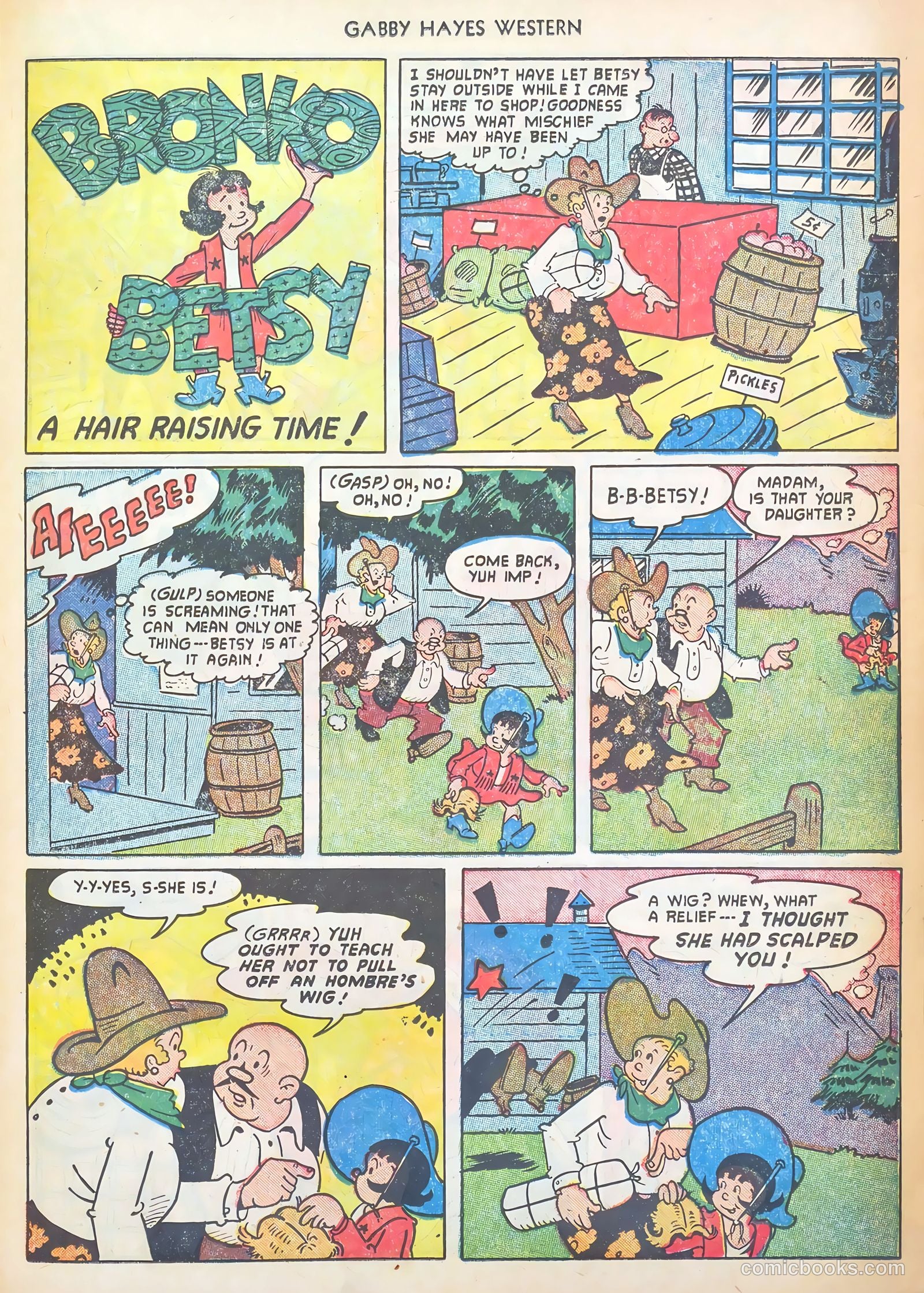 Gabby Hayes Western #42 — page 23 of 36