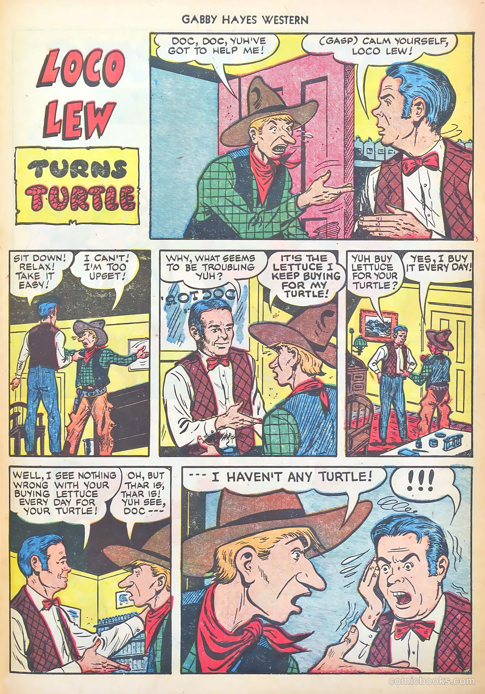 Gabby Hayes Western #42 — page 27 of 36