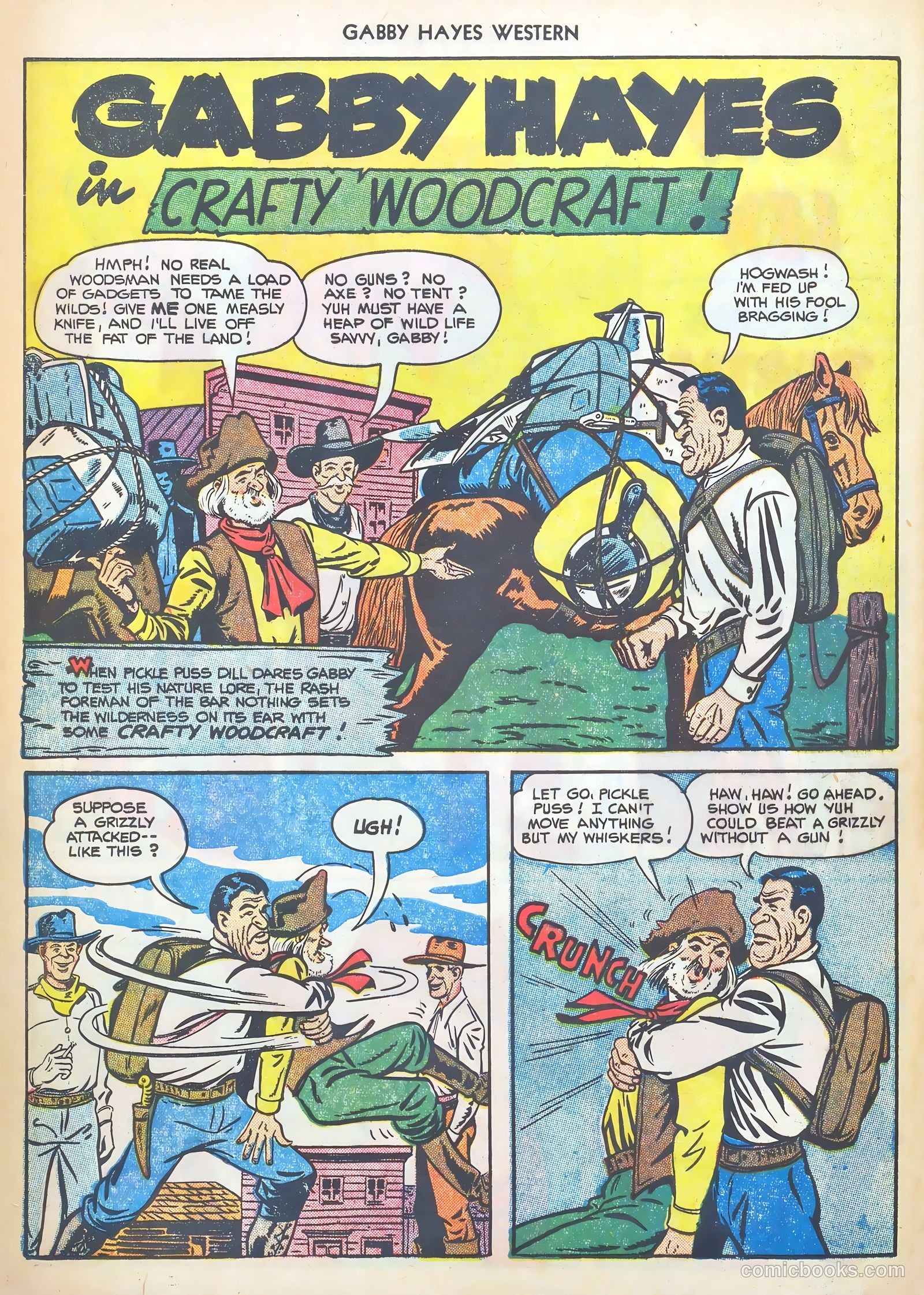 Gabby Hayes Western #42 — page 28 of 36
