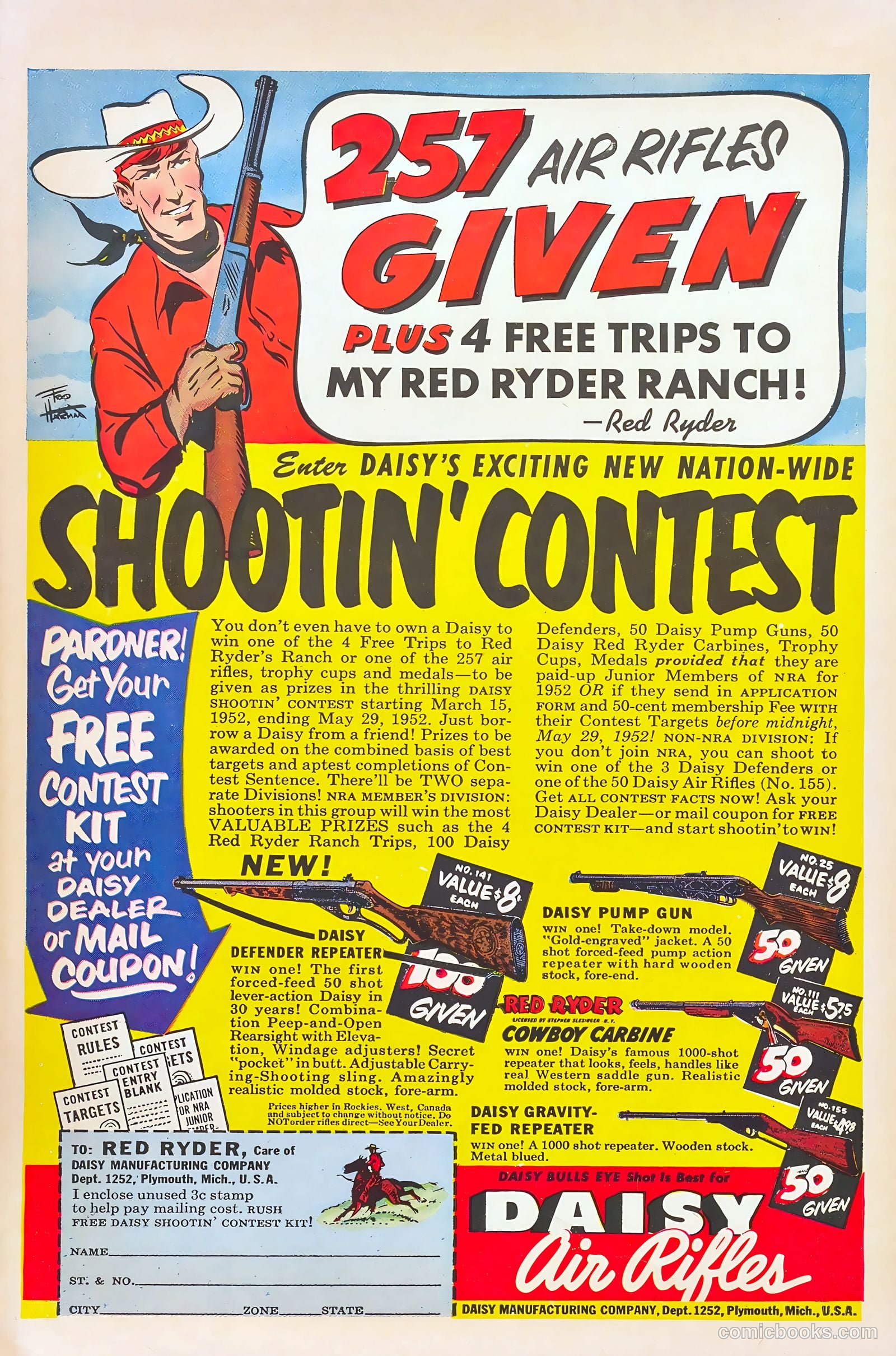 Gabby Hayes Western #42 — page 36 of 36