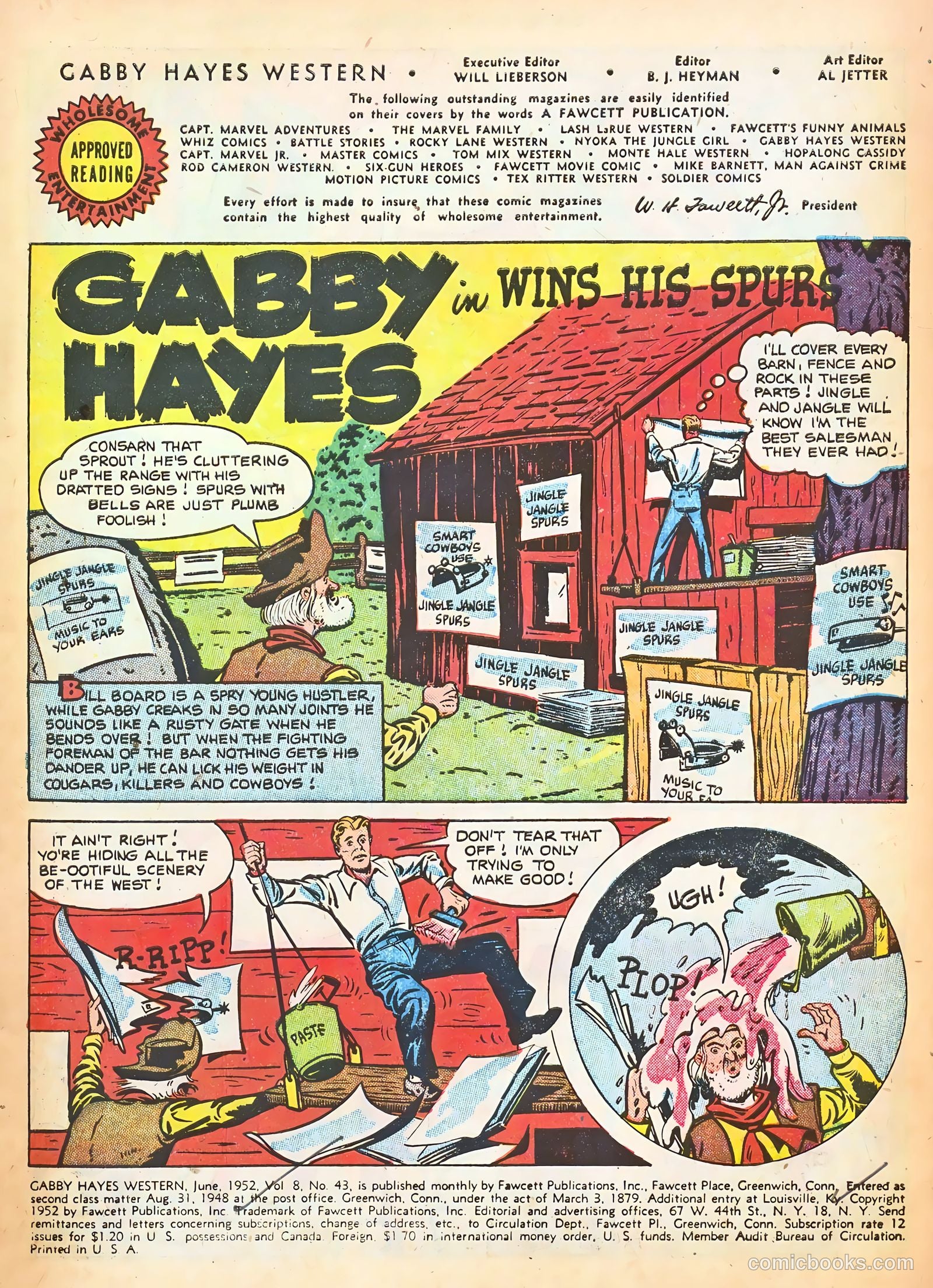 Gabby Hayes Western #43 — page 3 of 36