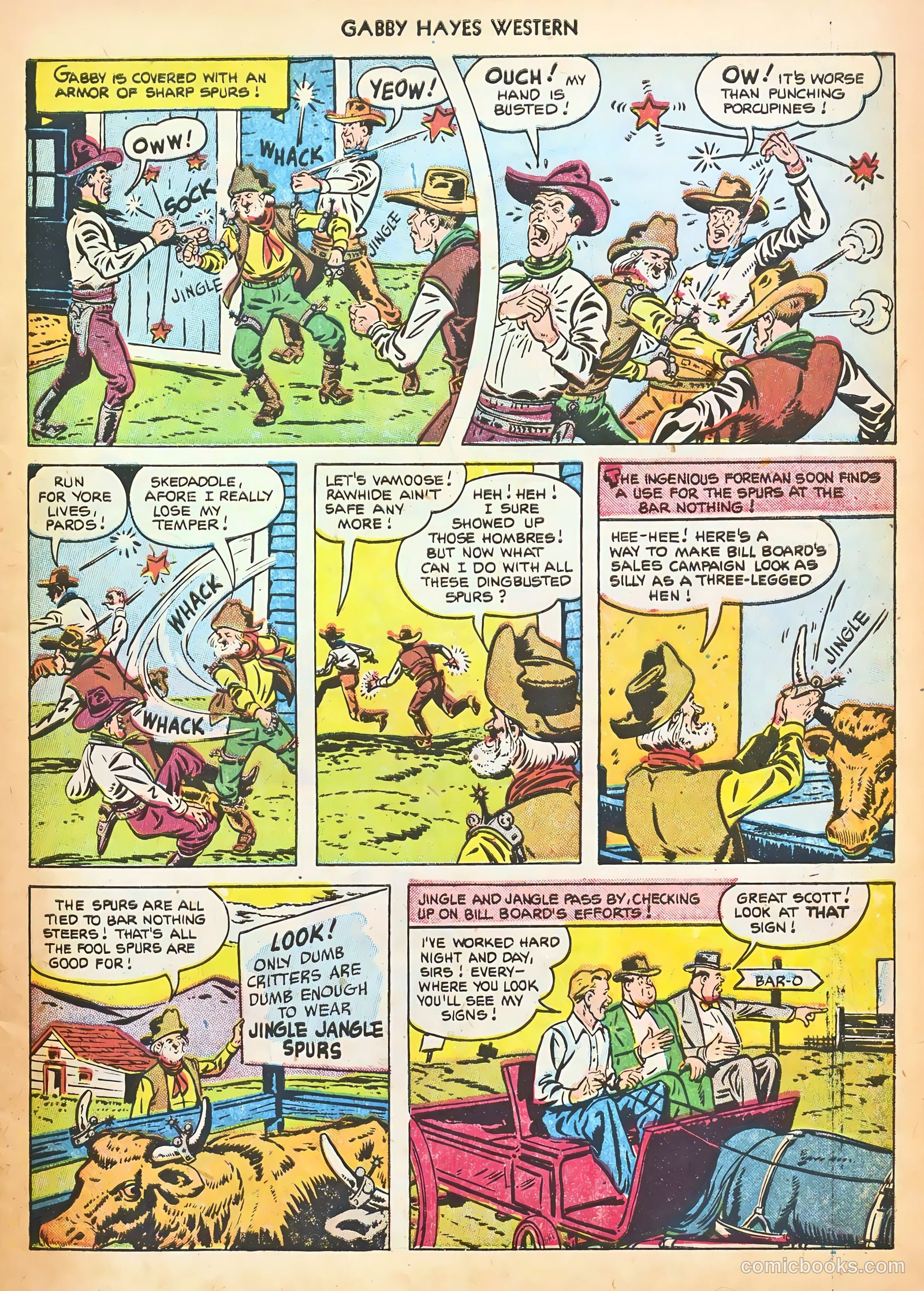 Gabby Hayes Western #43 — page 7 of 36
