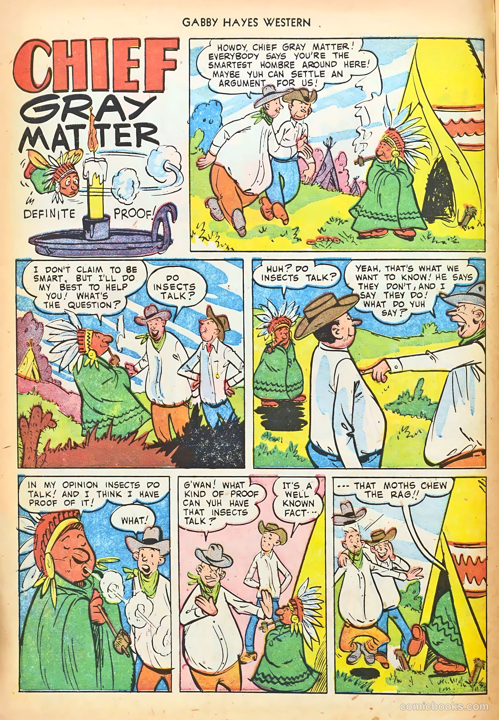 Gabby Hayes Western #43 — page 10 of 36
