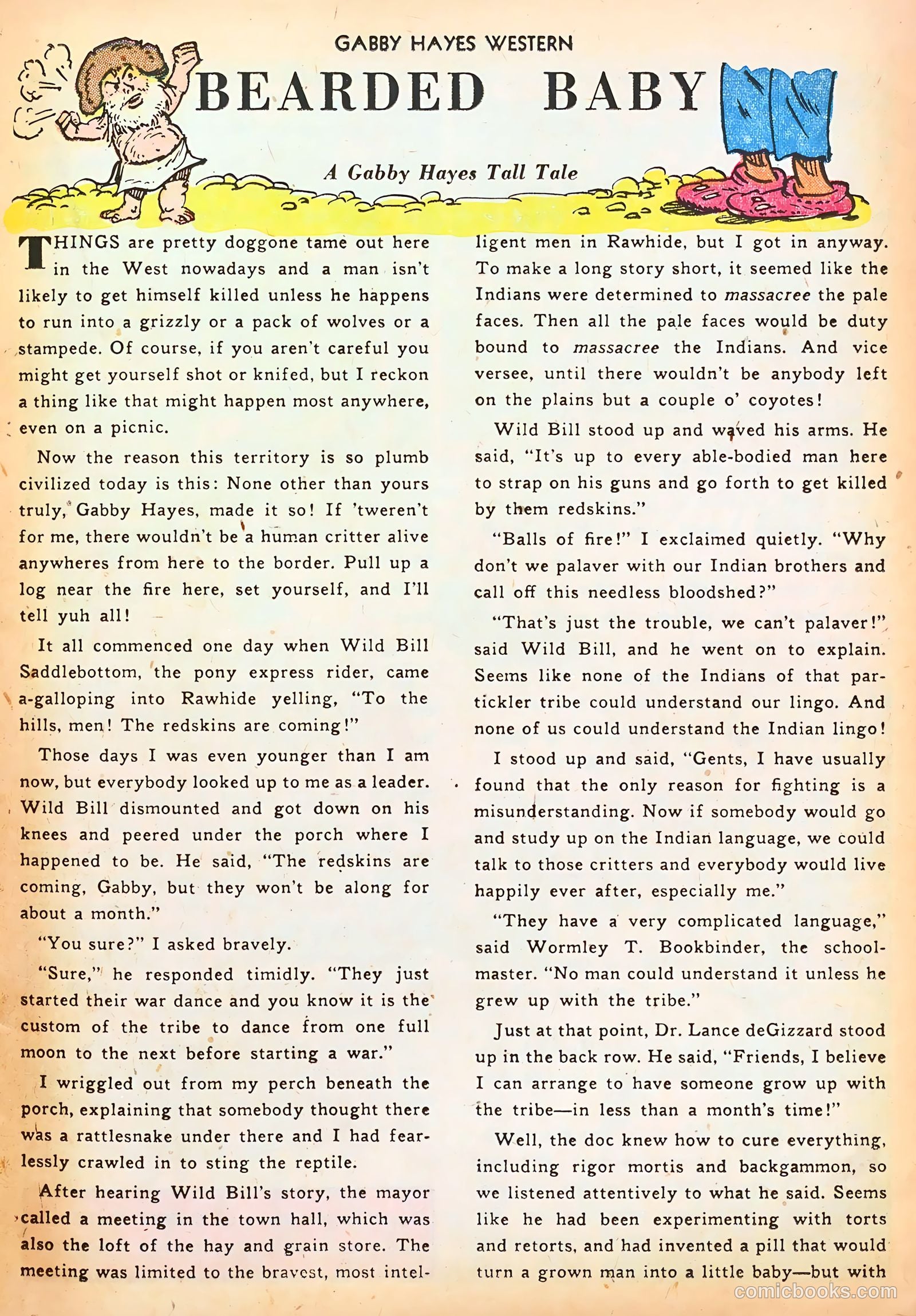 Gabby Hayes Western #43 — page 13 of 36