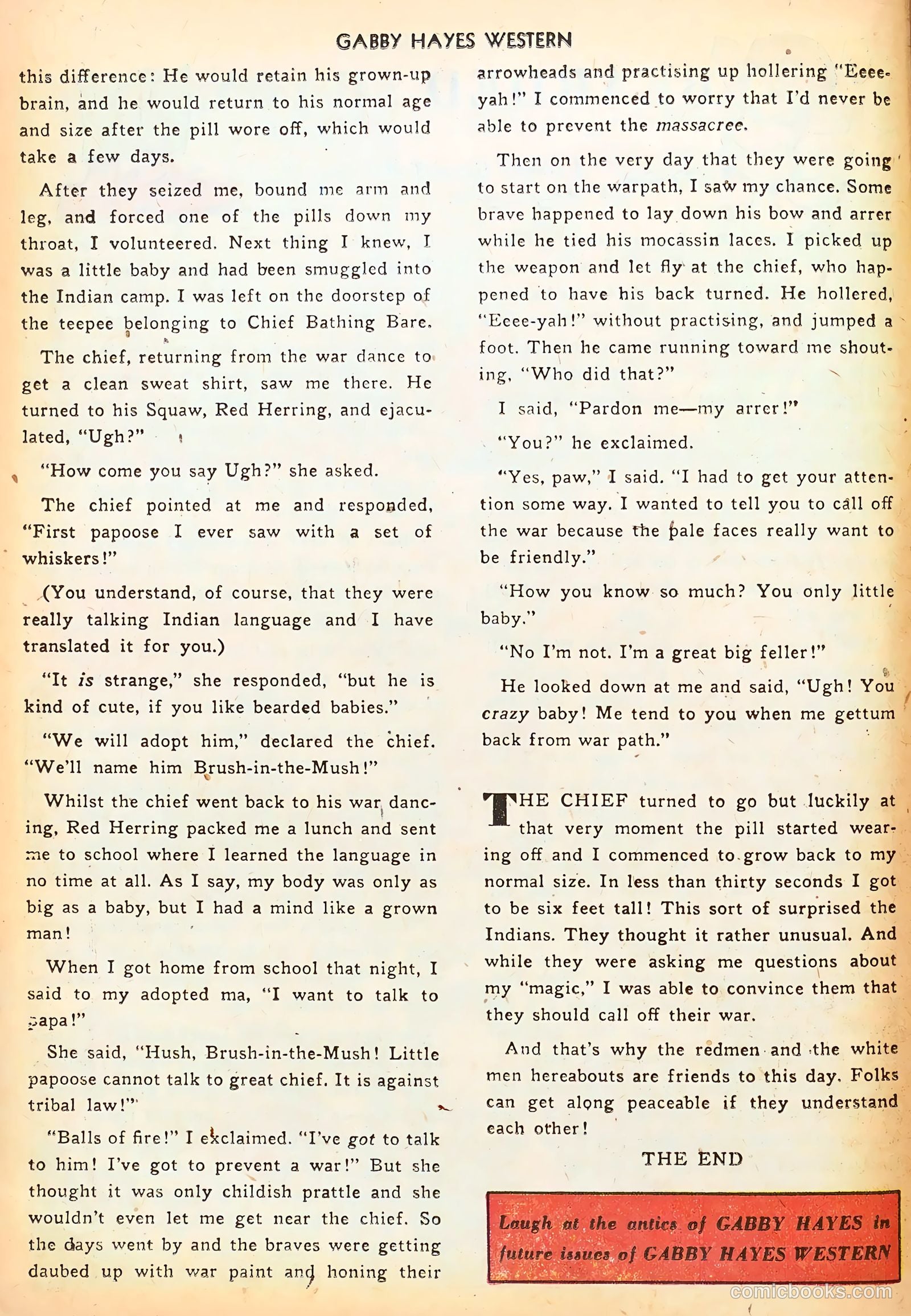 Gabby Hayes Western #43 — page 14 of 36