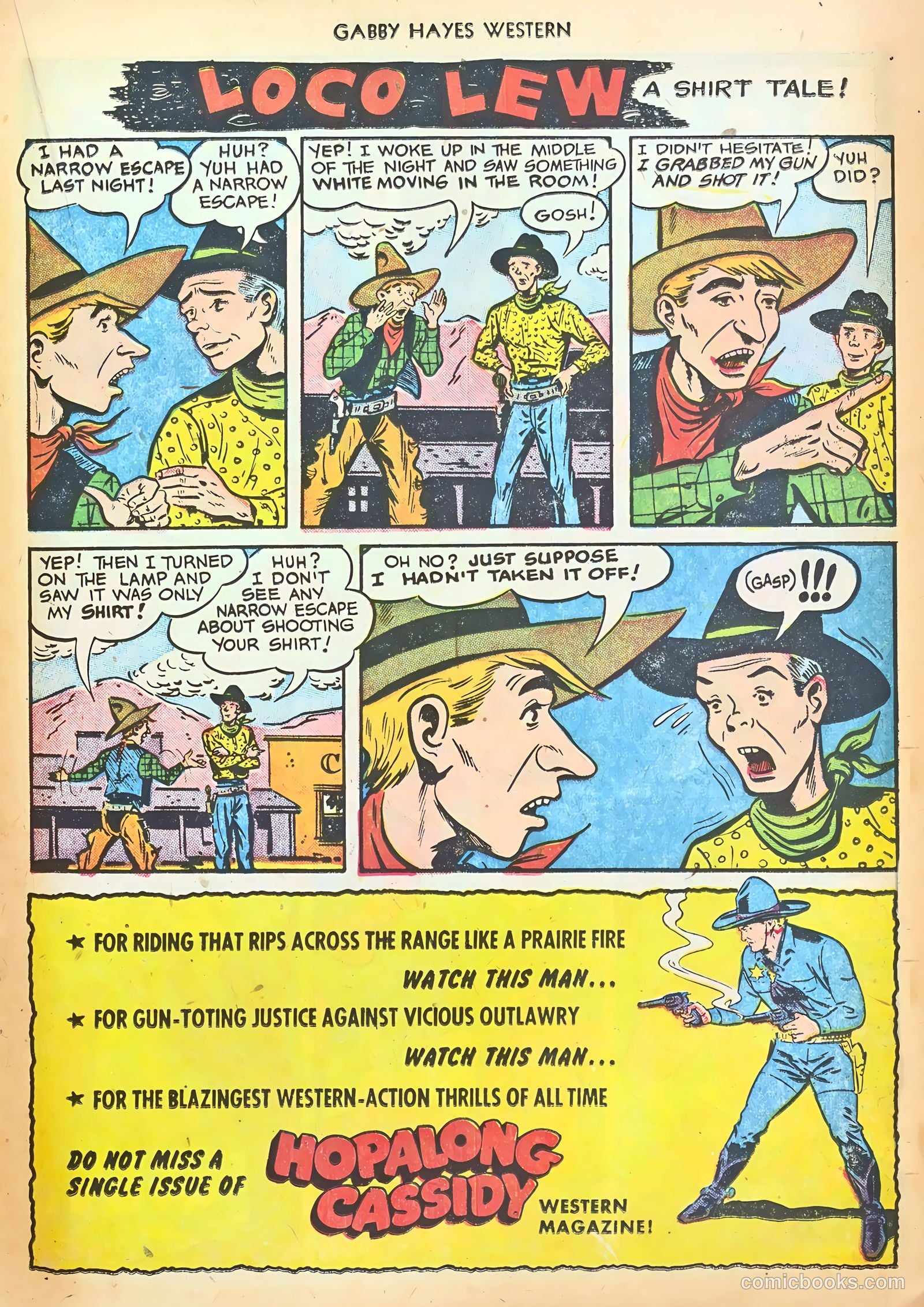 Gabby Hayes Western #43 — page 23 of 36