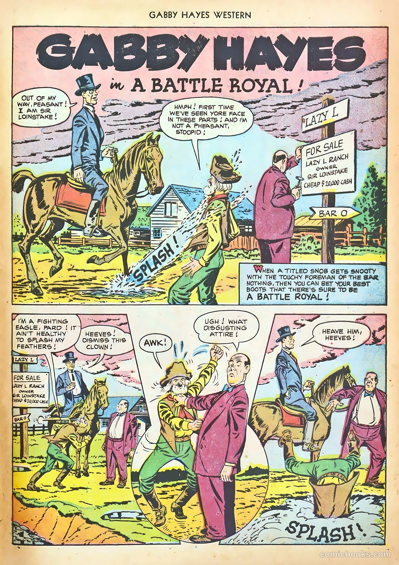 Gabby Hayes Western #43 — page 29 of 36