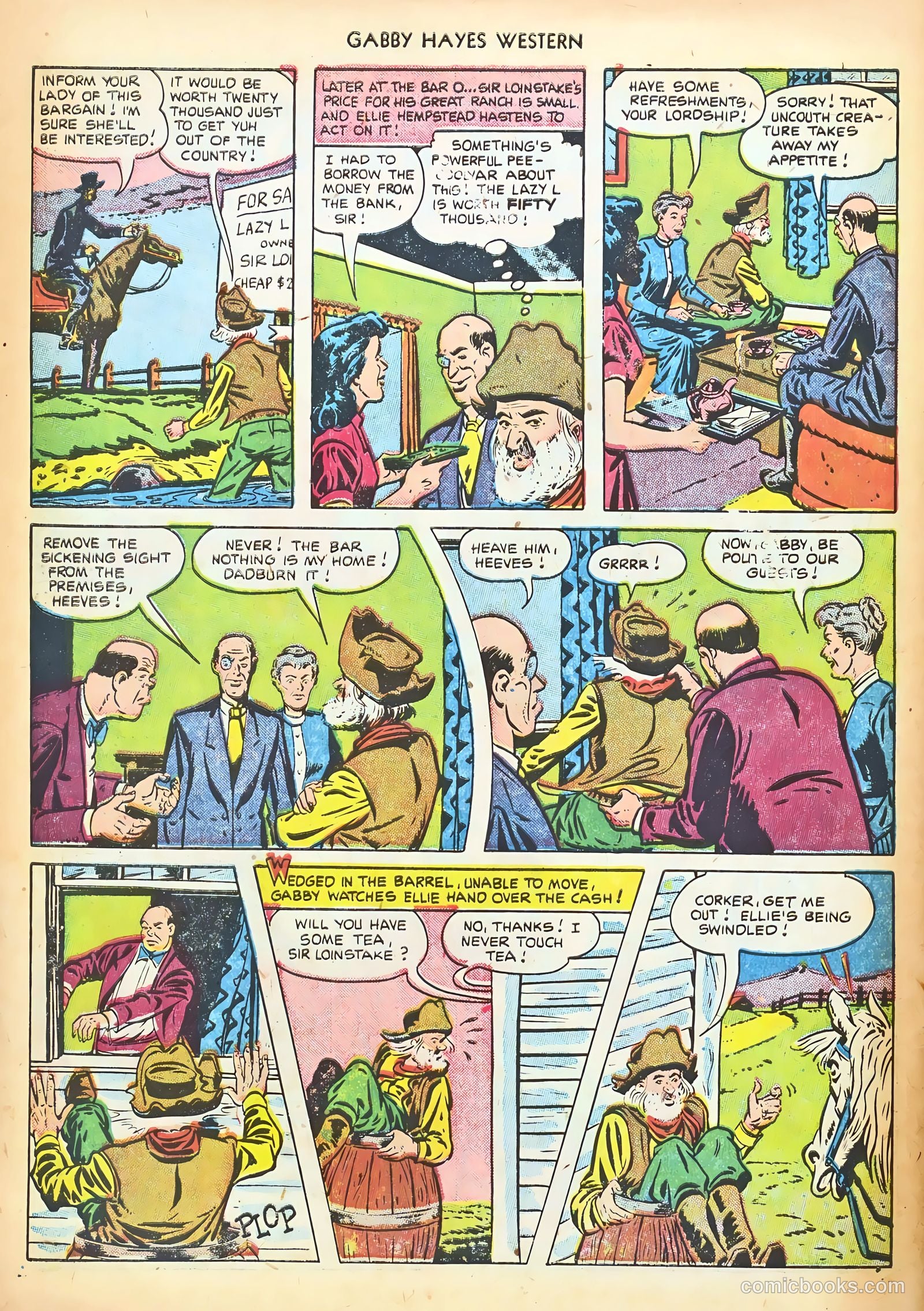 Gabby Hayes Western #43 — page 30 of 36