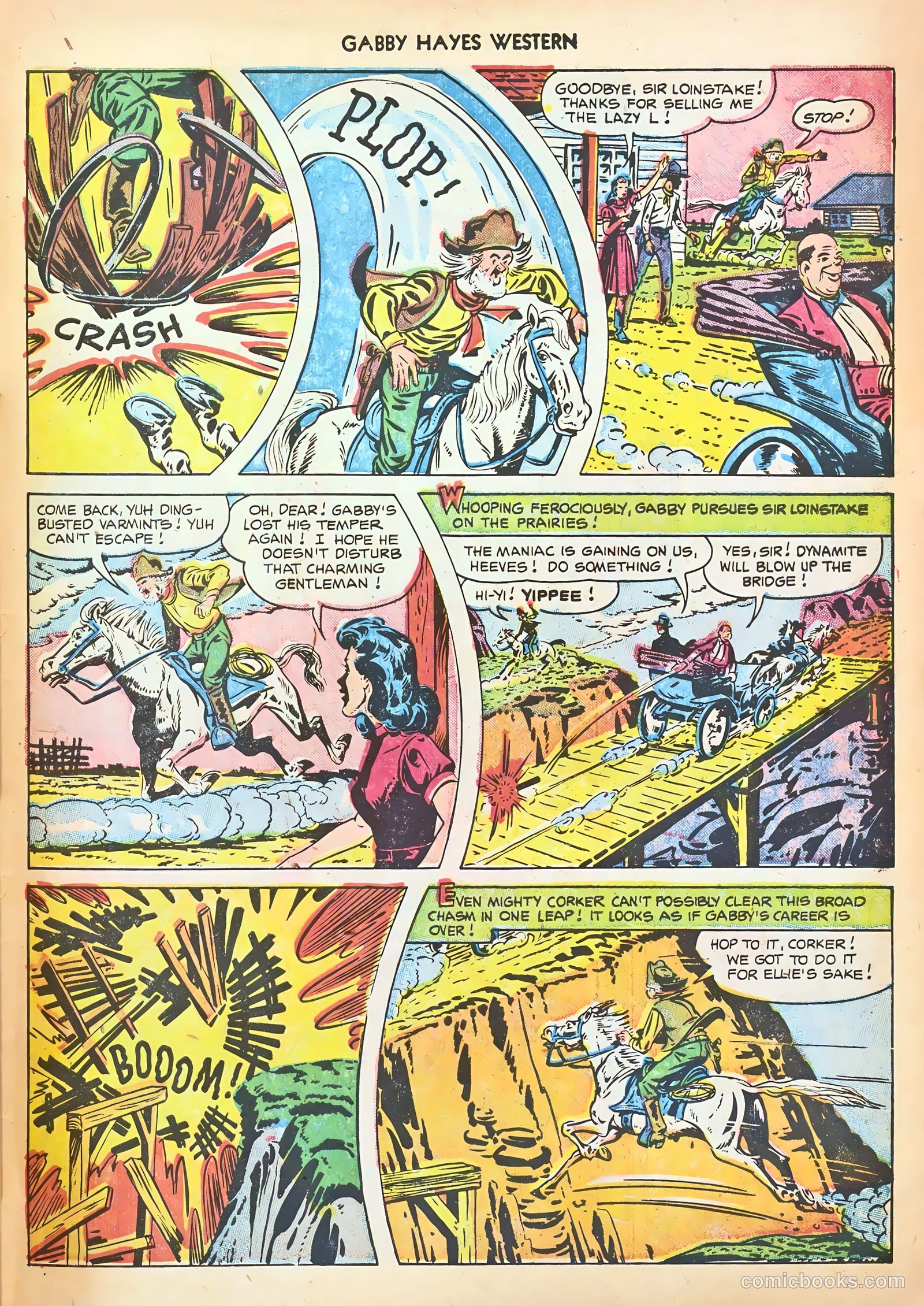 Gabby Hayes Western #43 — page 31 of 36