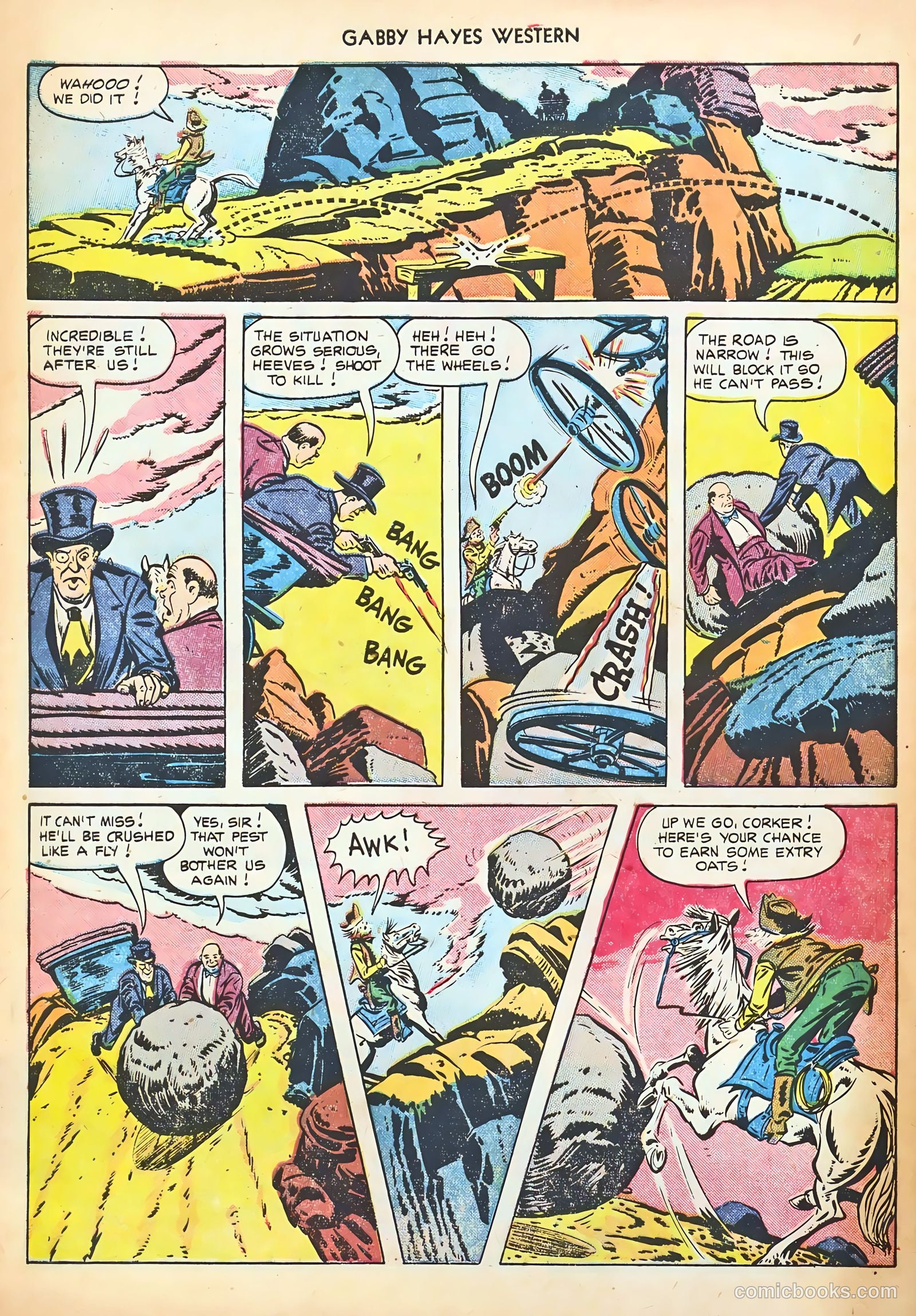 Gabby Hayes Western #43 — page 32 of 36