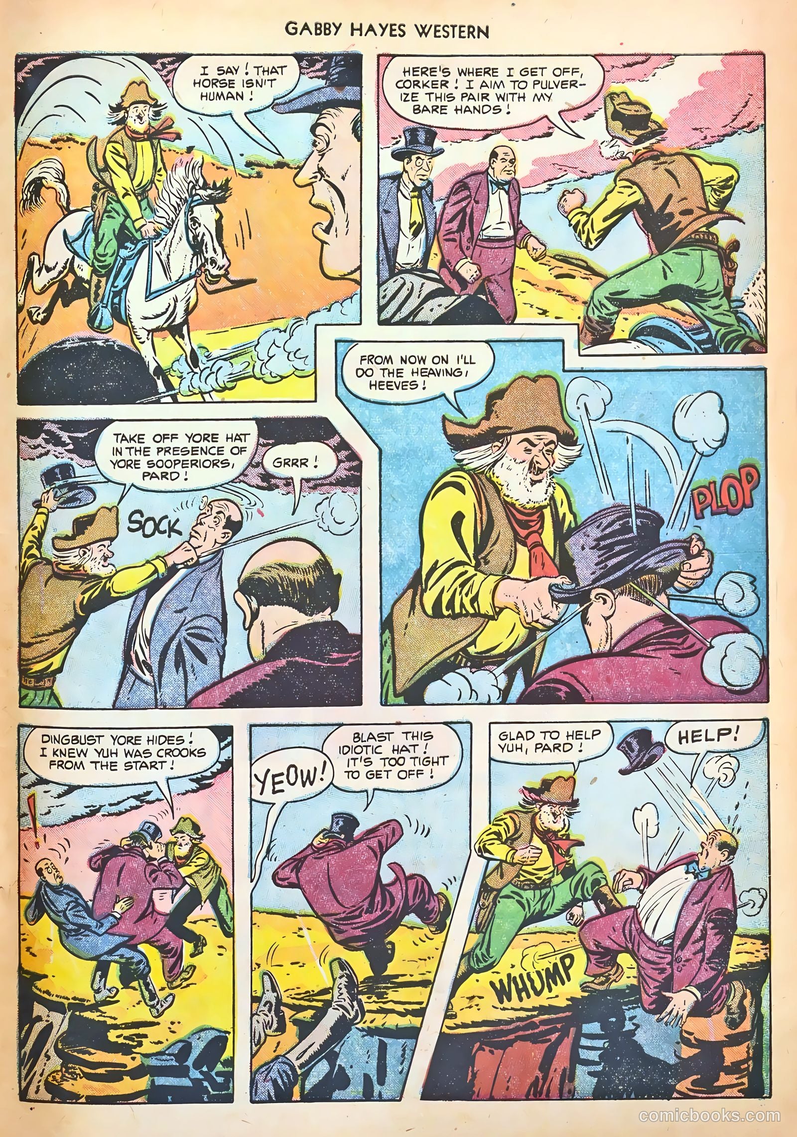Gabby Hayes Western #43 — page 33 of 36