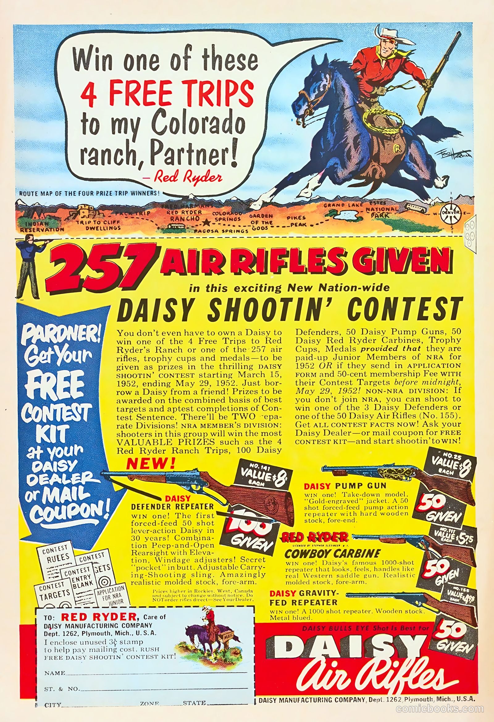 Gabby Hayes Western #43 — page 36 of 36