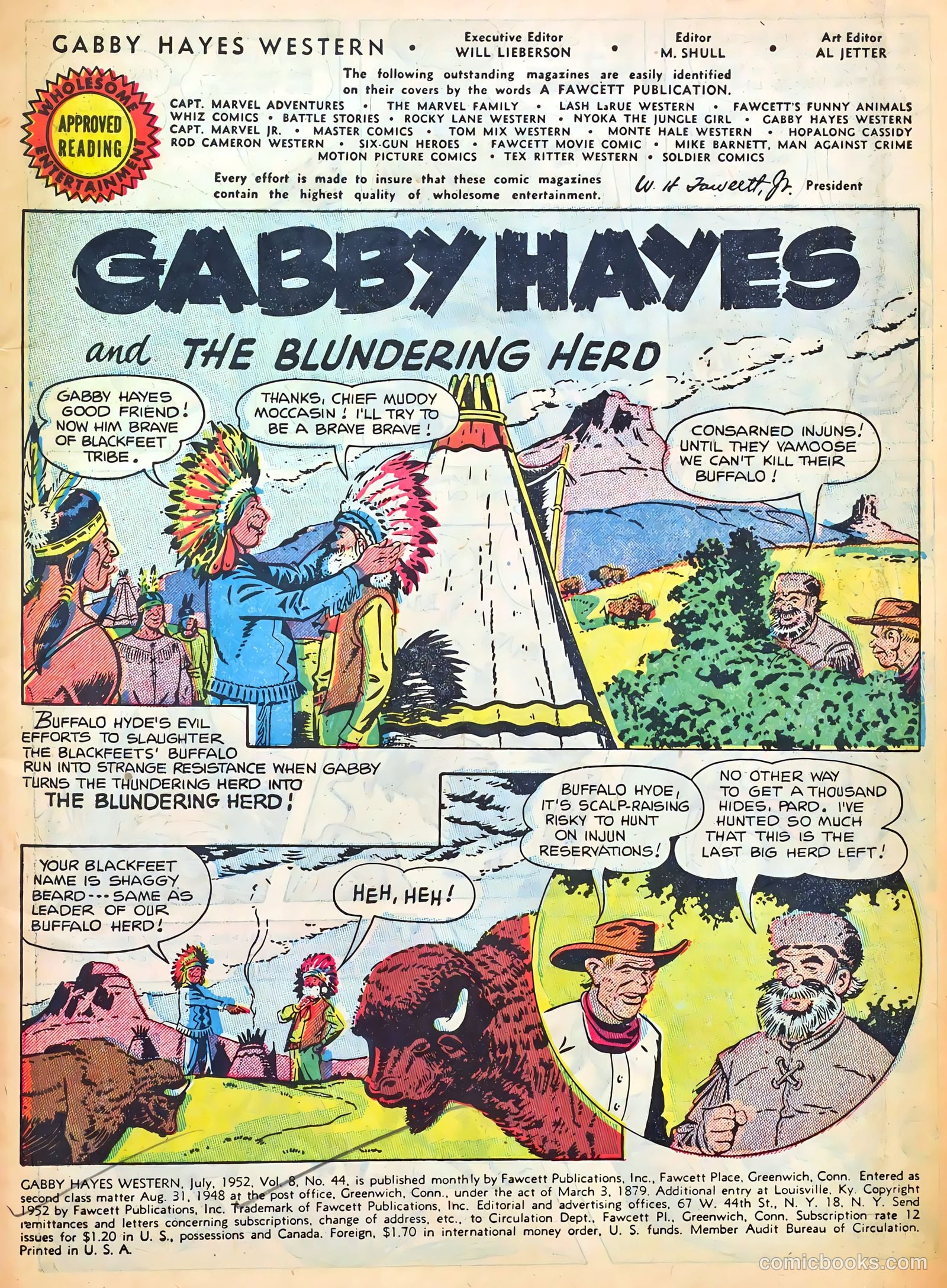 Gabby Hayes Western #44 — page 3 of 36
