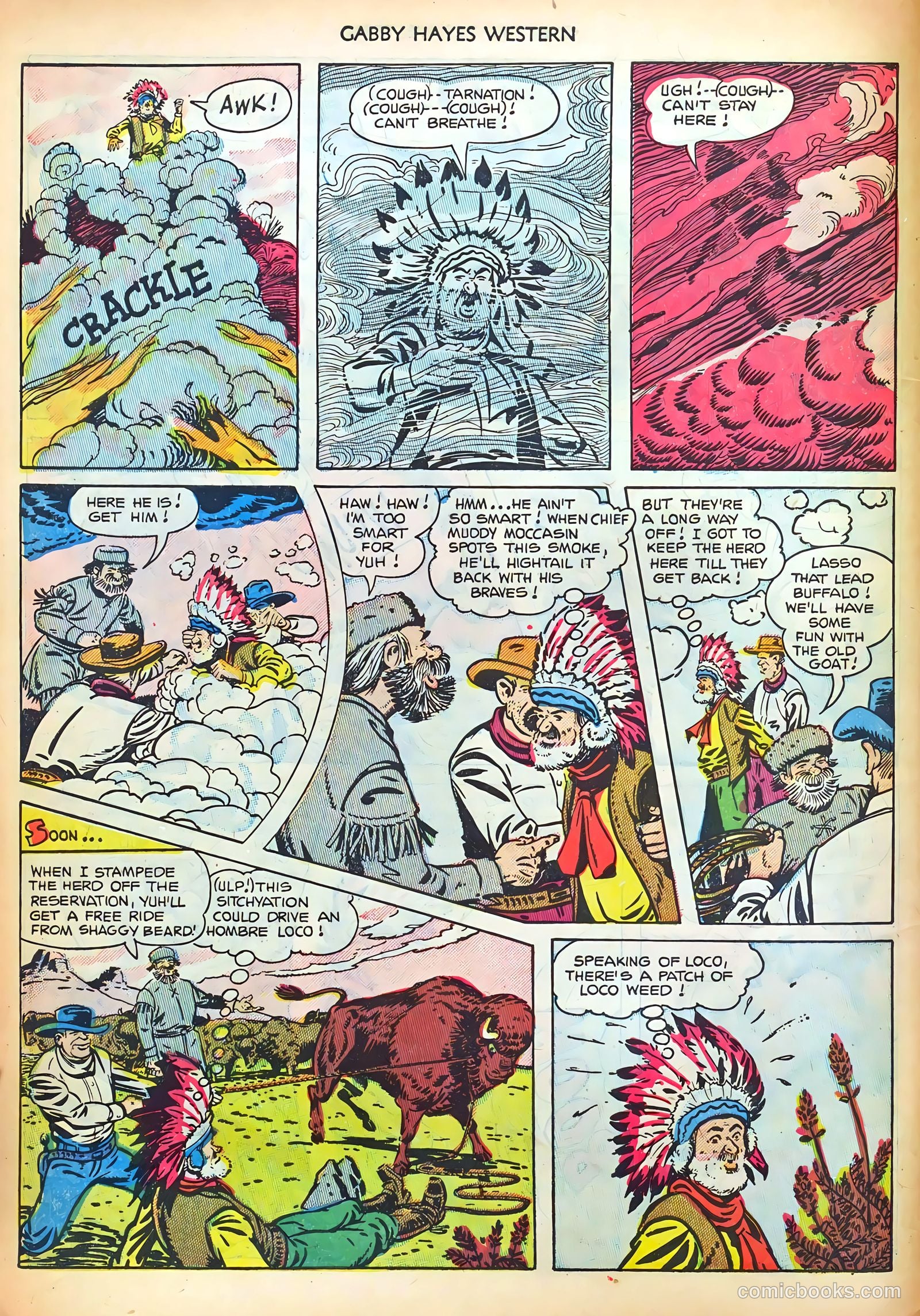 Gabby Hayes Western #44 — page 6 of 36