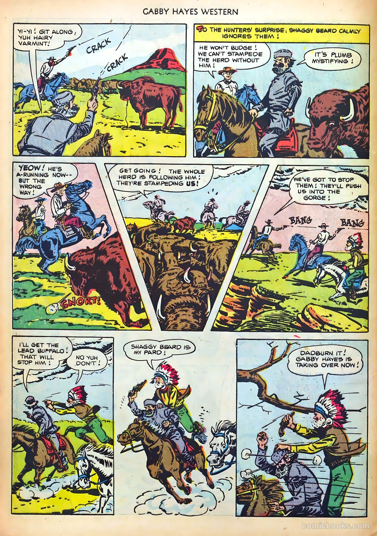 Gabby Hayes Western #44 — page 8 of 36