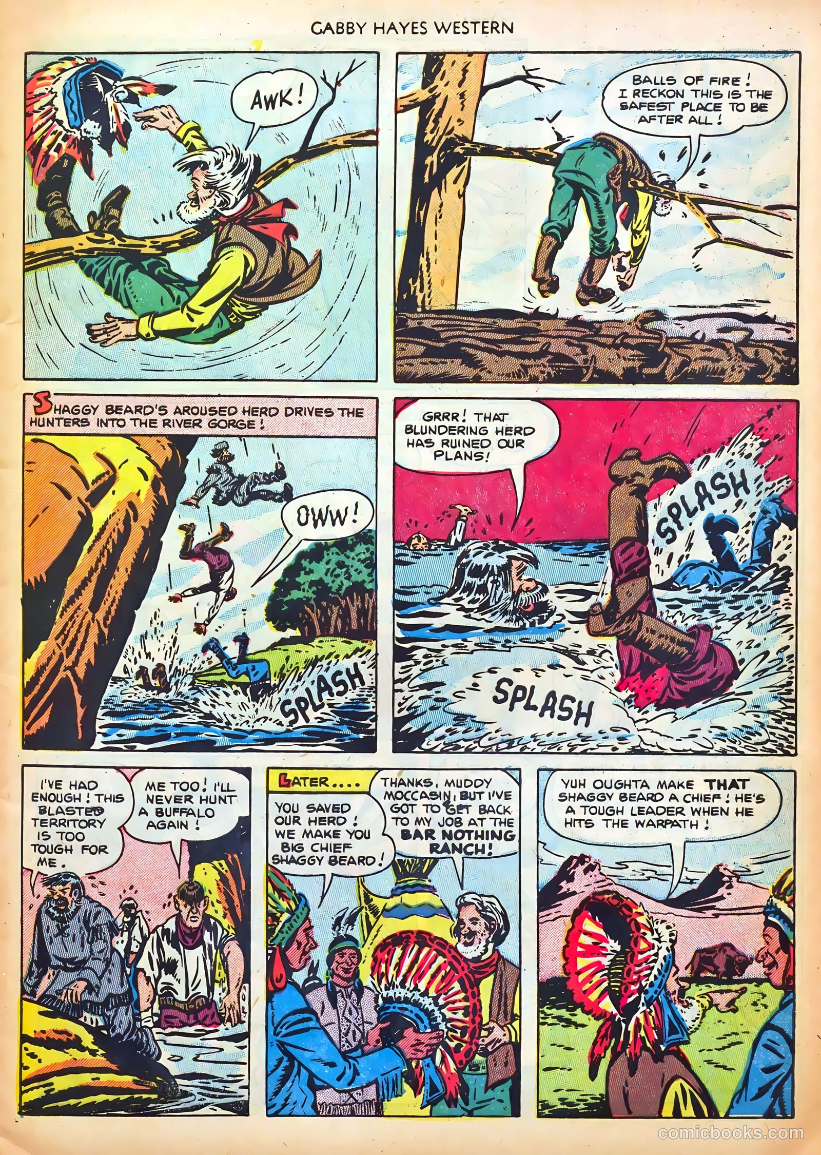 Gabby Hayes Western #44 — page 9 of 36