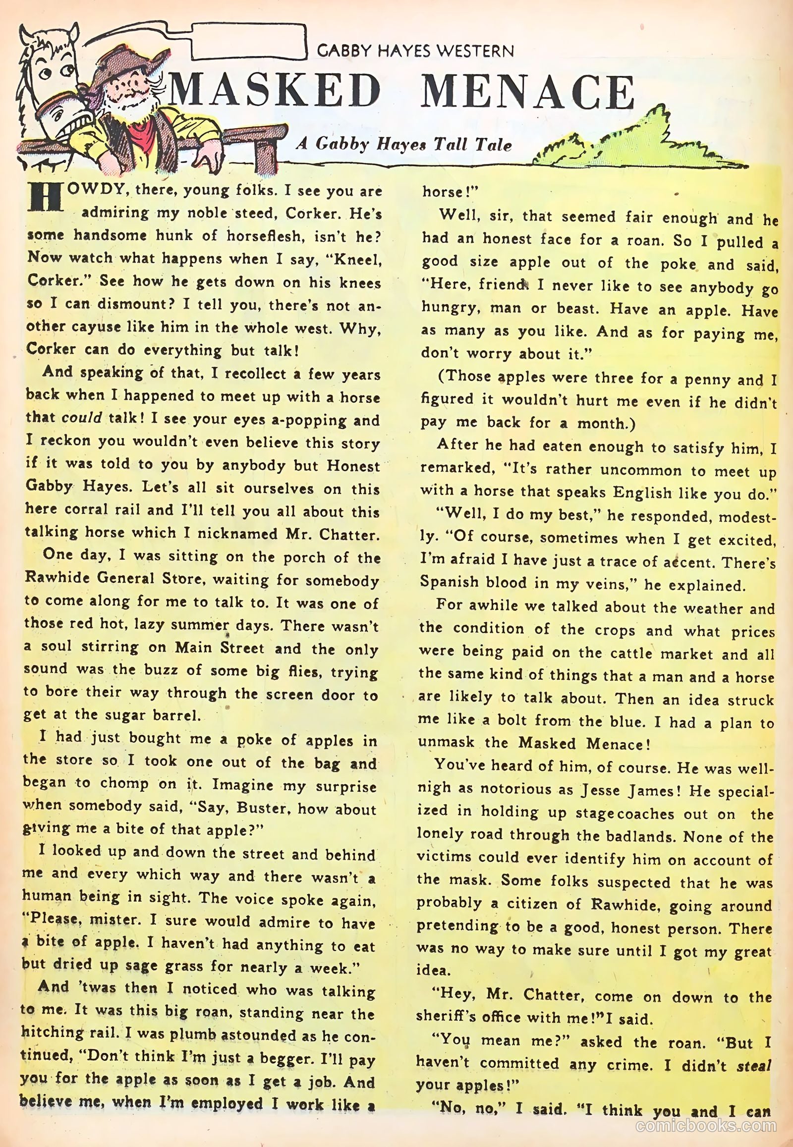 Gabby Hayes Western #44 — page 12 of 36