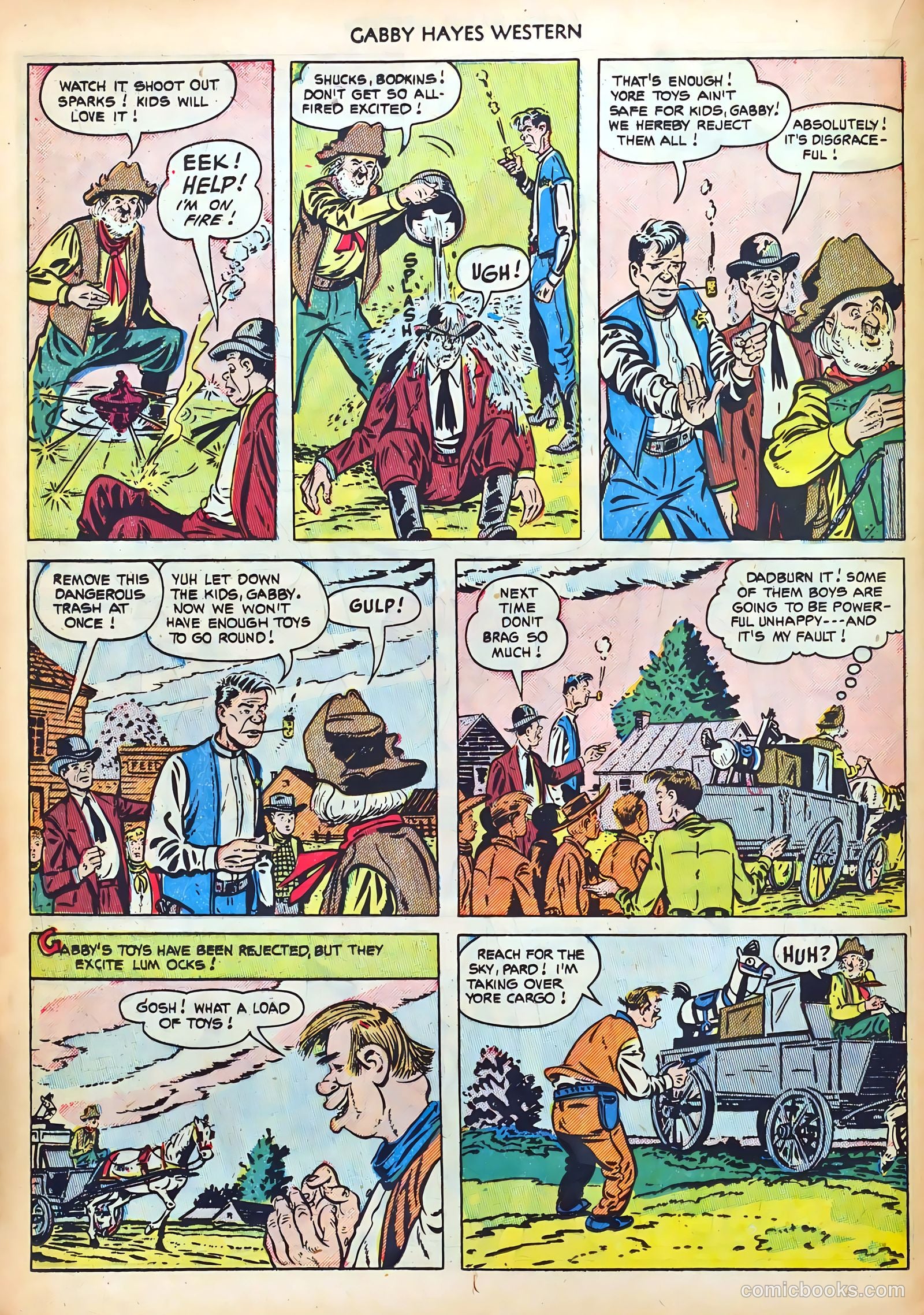 Gabby Hayes Western #44 — page 16 of 36