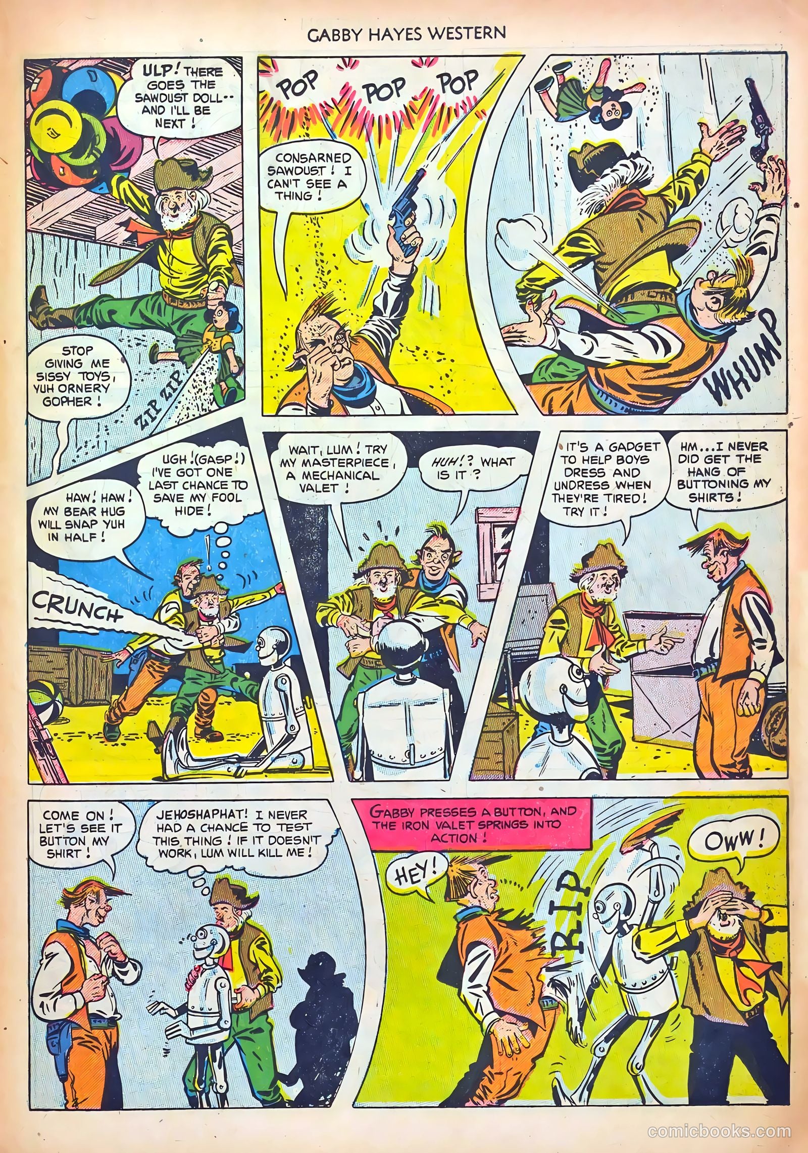 Gabby Hayes Western #44 — page 19 of 36