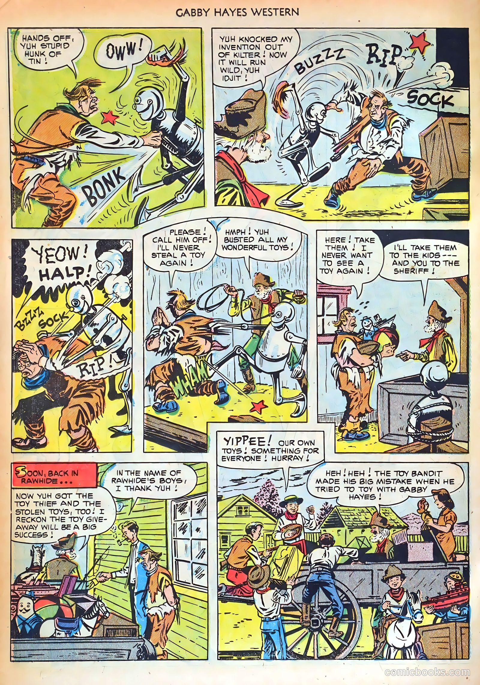 Gabby Hayes Western #44 — page 20 of 36