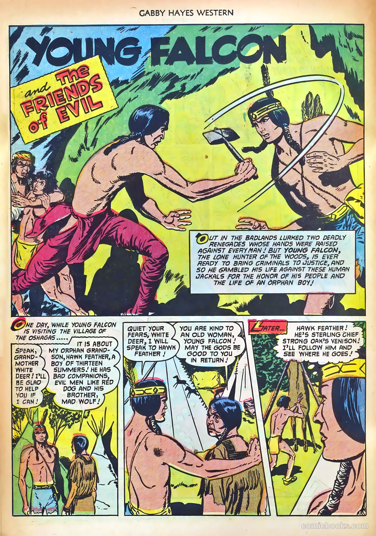 Gabby Hayes Western #44 — page 22 of 36