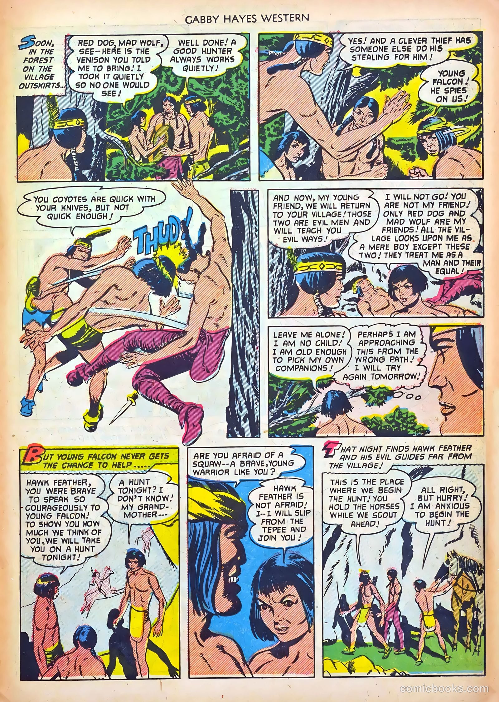 Gabby Hayes Western #44 — page 23 of 36