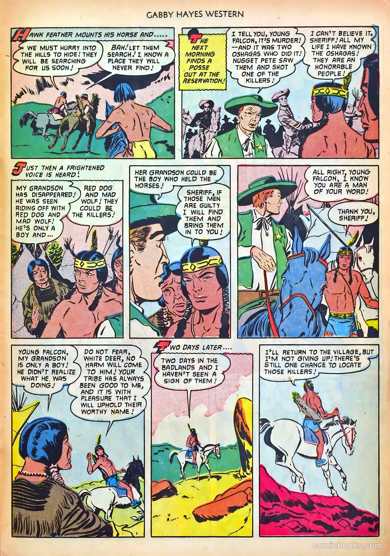 Gabby Hayes Western #44 — page 25 of 36