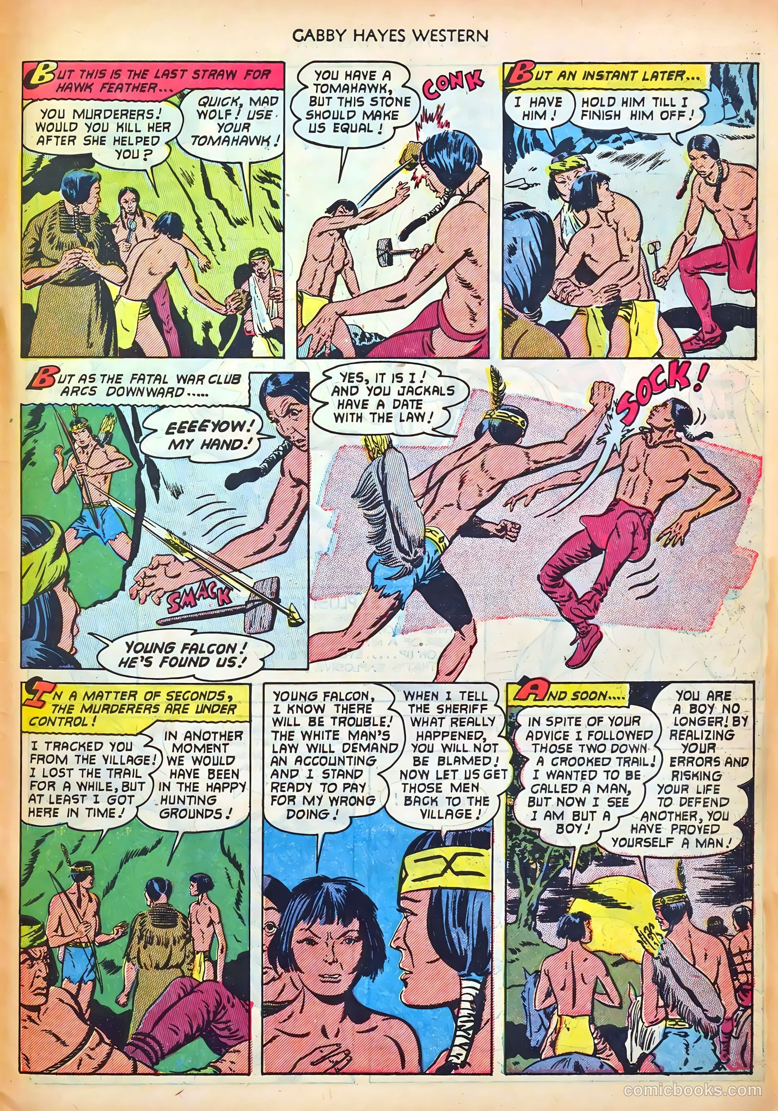 Gabby Hayes Western #44 — page 27 of 36