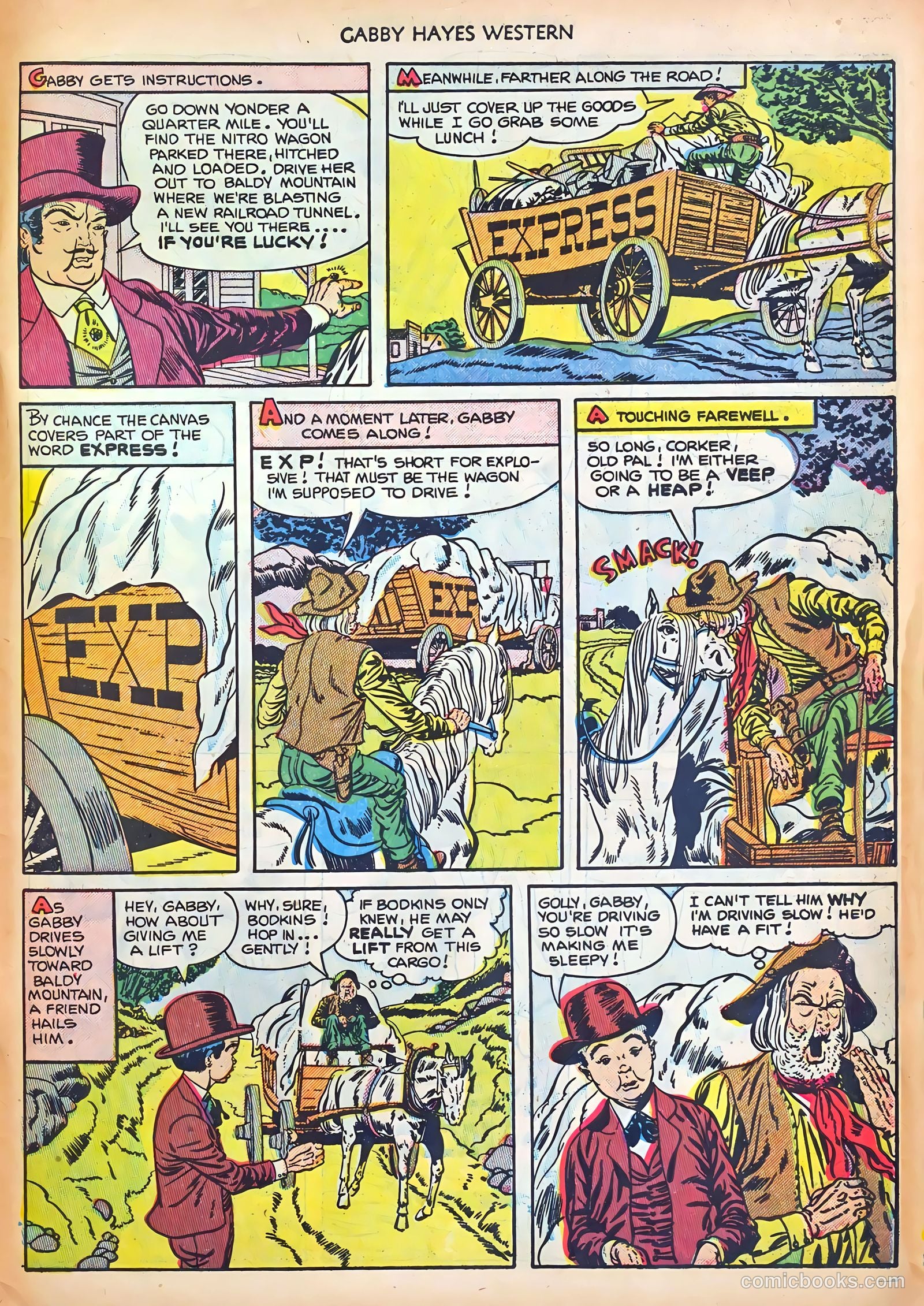 Gabby Hayes Western #44 — page 31 of 36