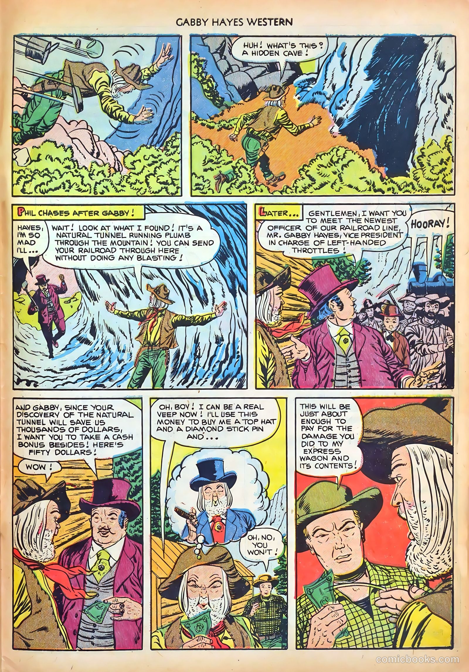 Gabby Hayes Western #44 — page 33 of 36