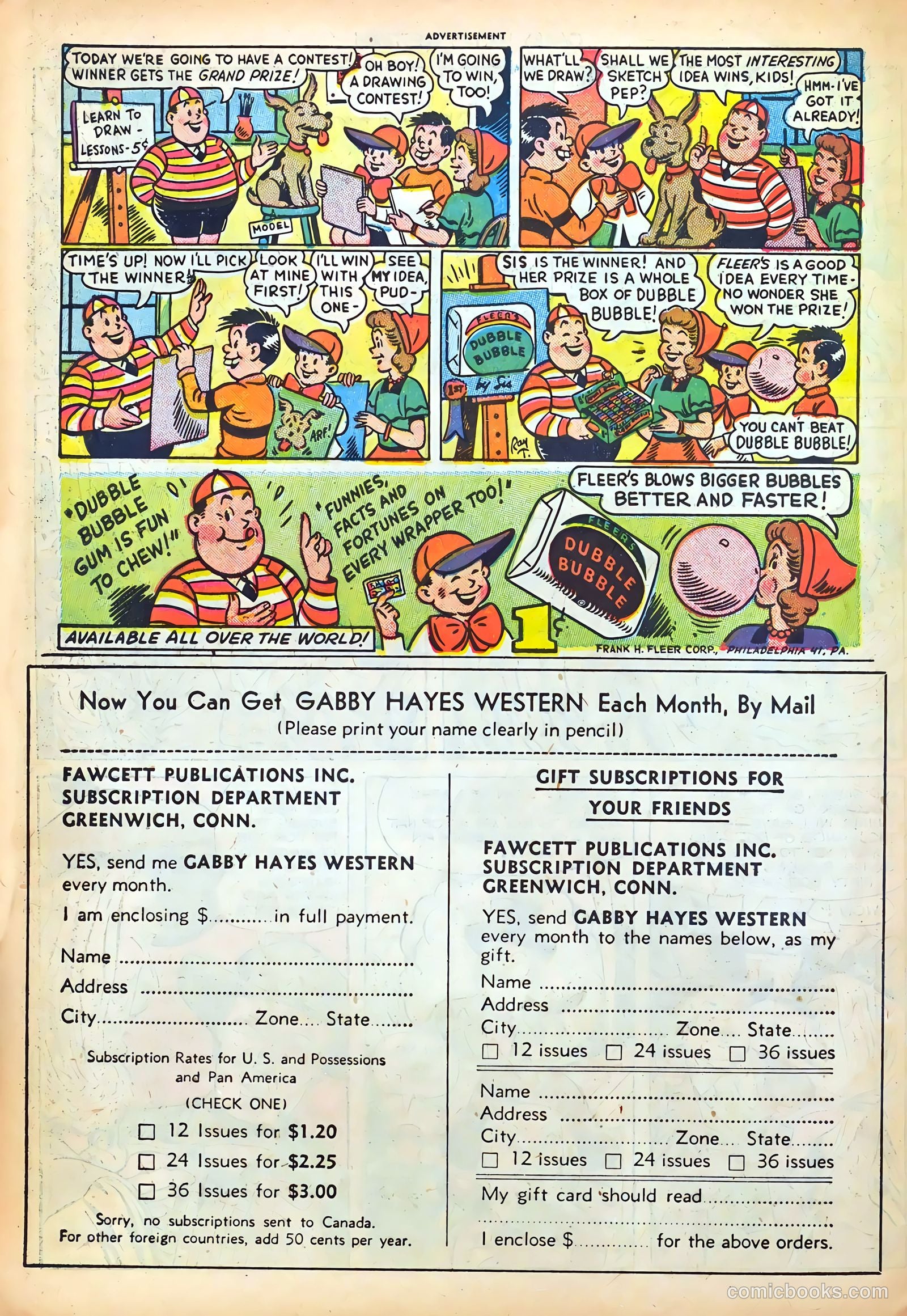 Gabby Hayes Western #44 — page 34 of 36