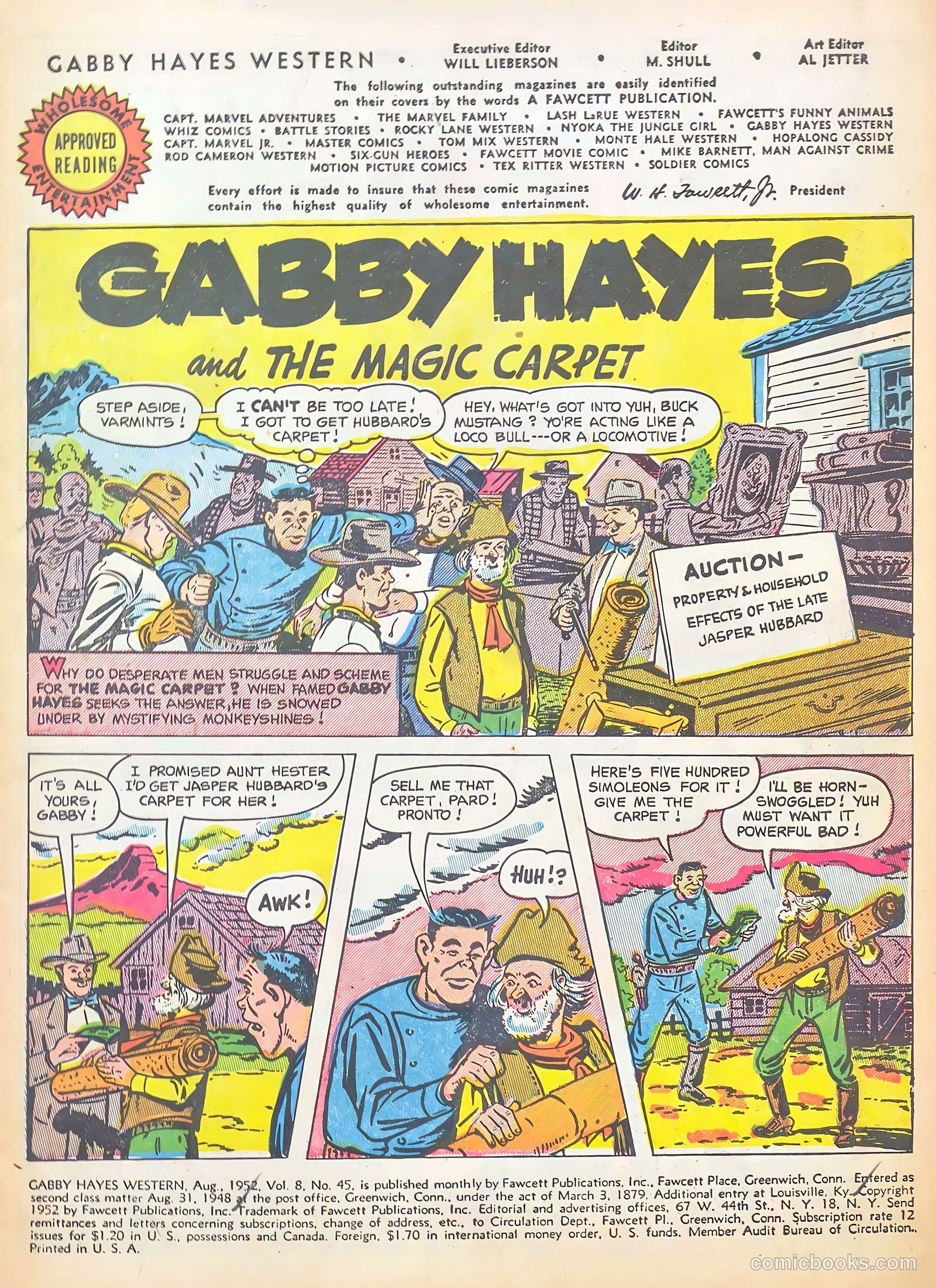 Gabby Hayes Western #45 — page 3 of 36