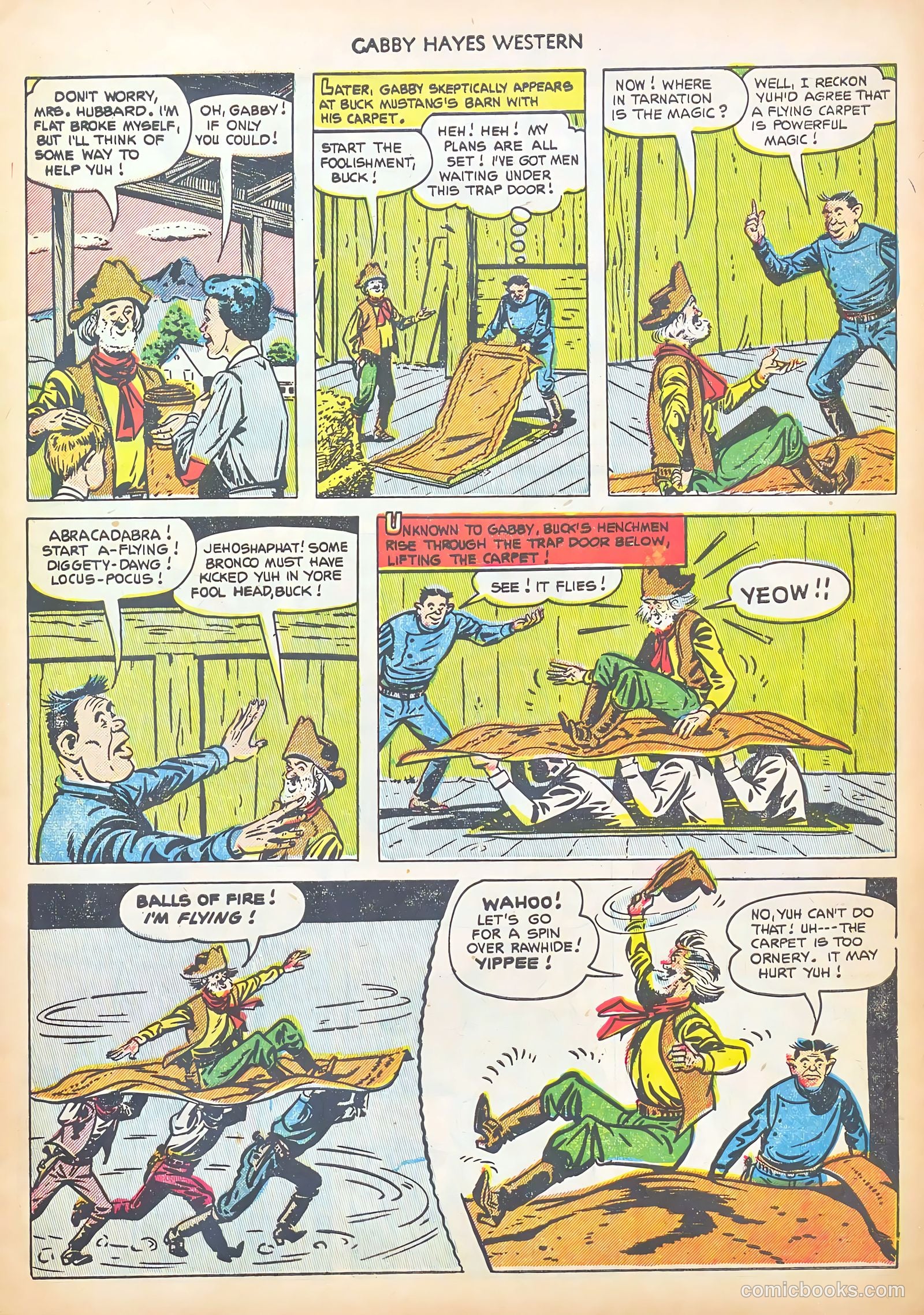 Gabby Hayes Western #45 — page 5 of 36