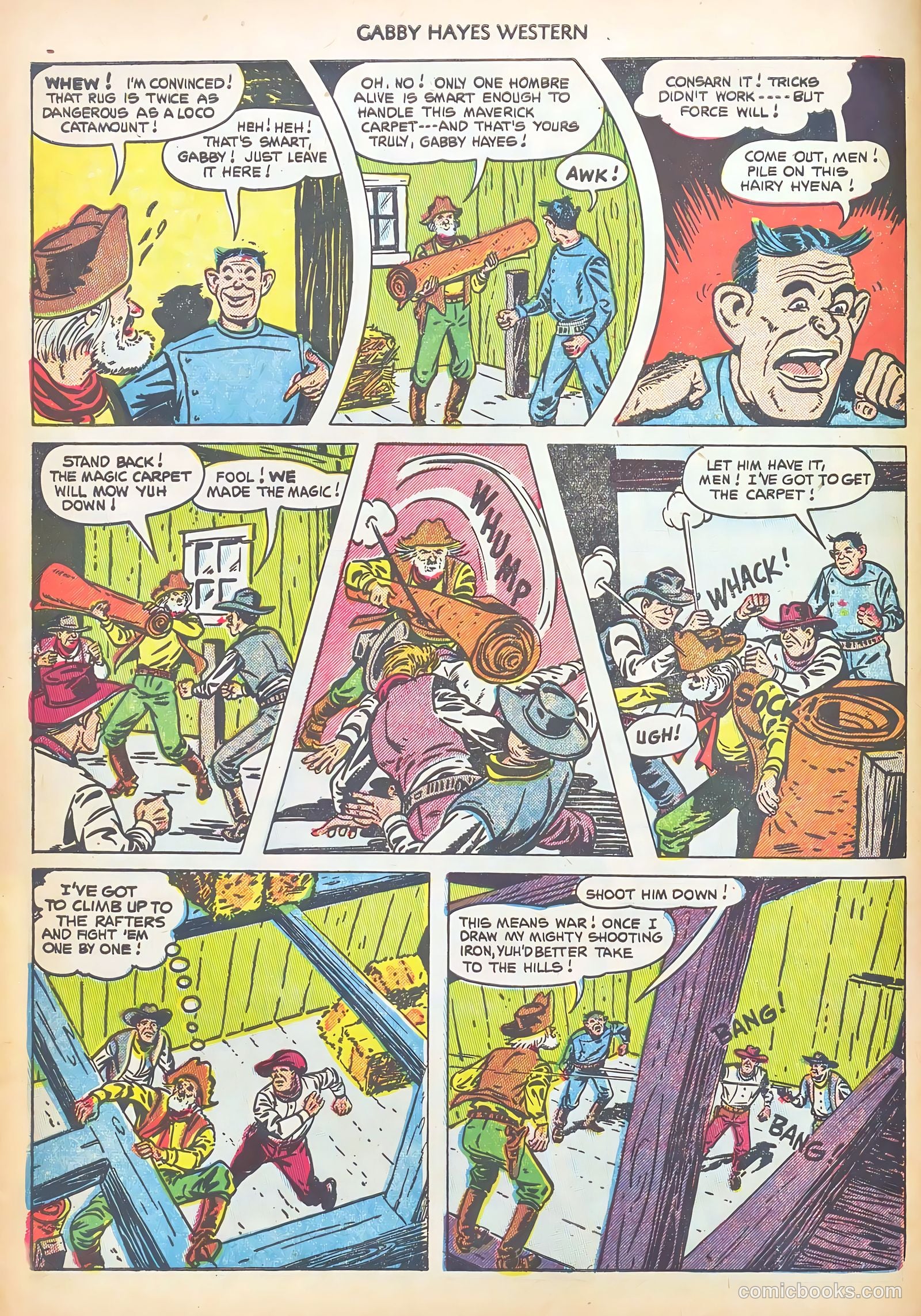 Gabby Hayes Western #45 — page 8 of 36